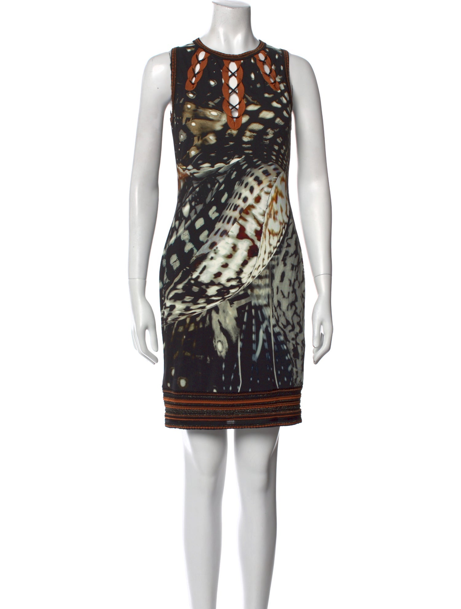 Roberto Cavalli Printed Mini Dress
