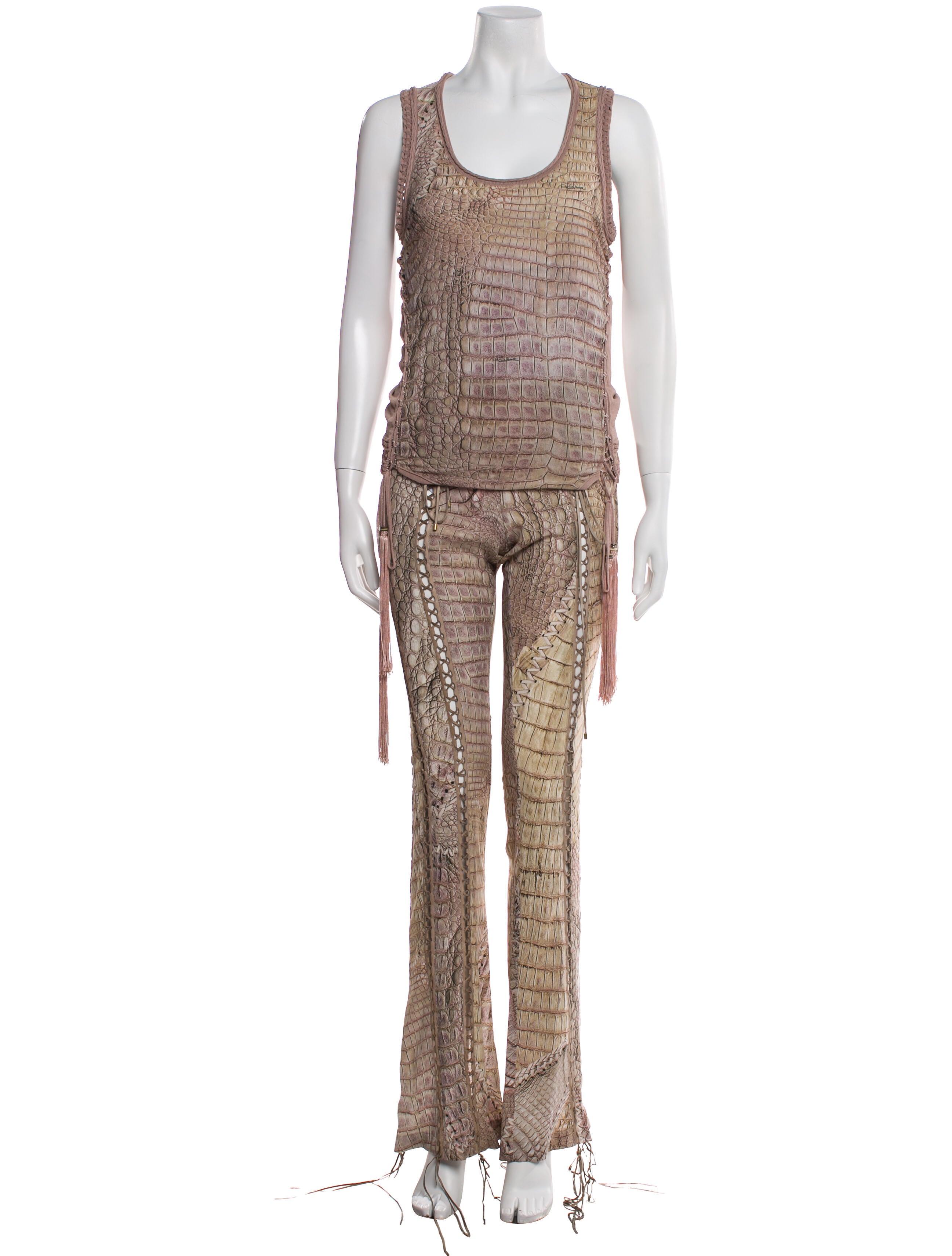 Roberto Cavalli 2011 Printed Pant Set