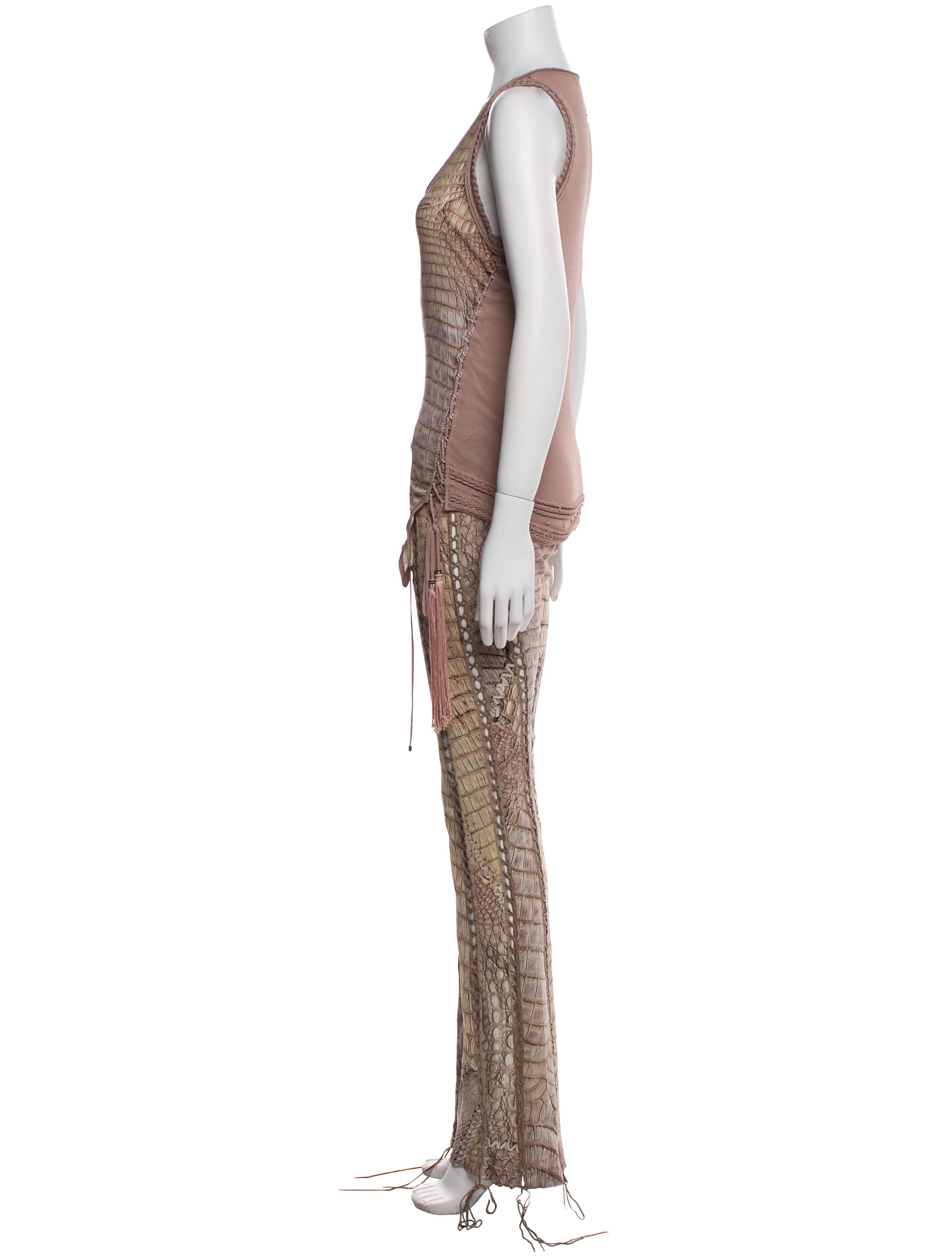 Roberto Cavalli 2011 Printed Pant Set