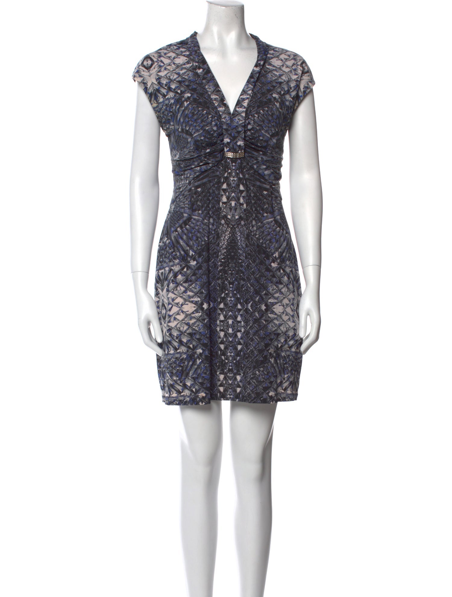 Roberto Cavalli Nylon Mini Dress