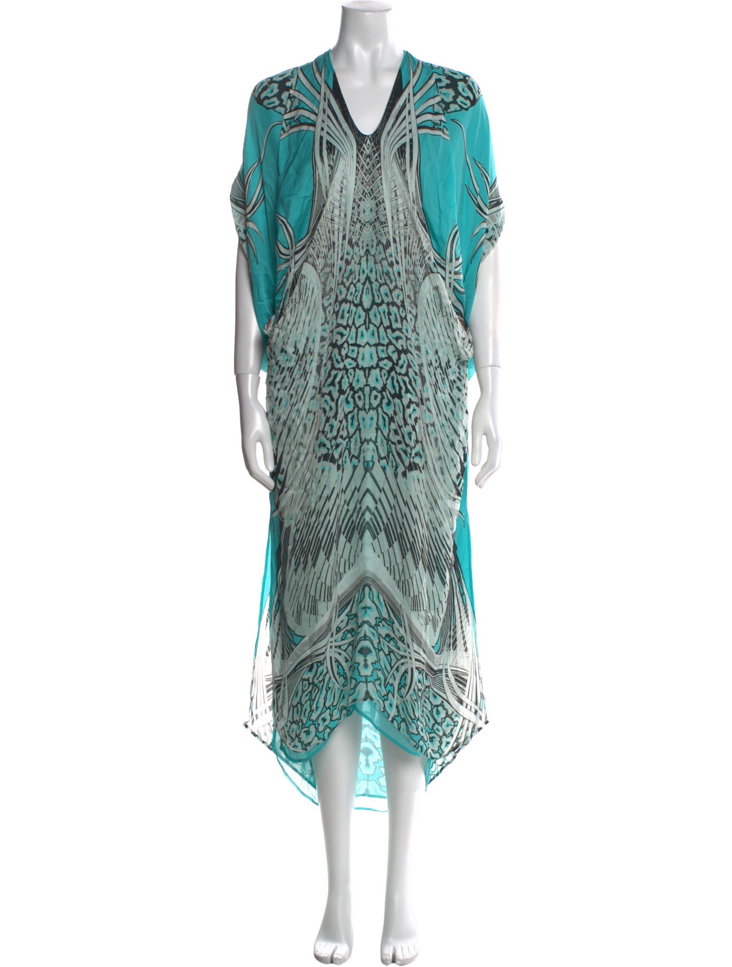 Roberto Cavalli Silk Long Dress