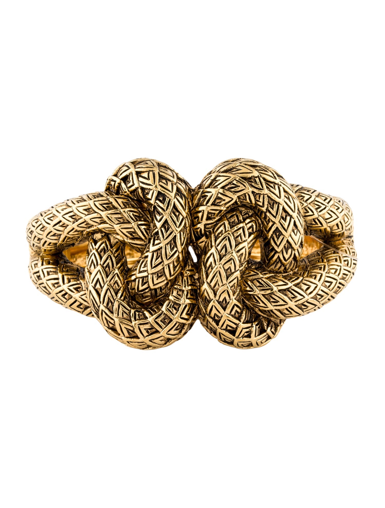 Roberto Cavalli Hinged Cuff Bracelet