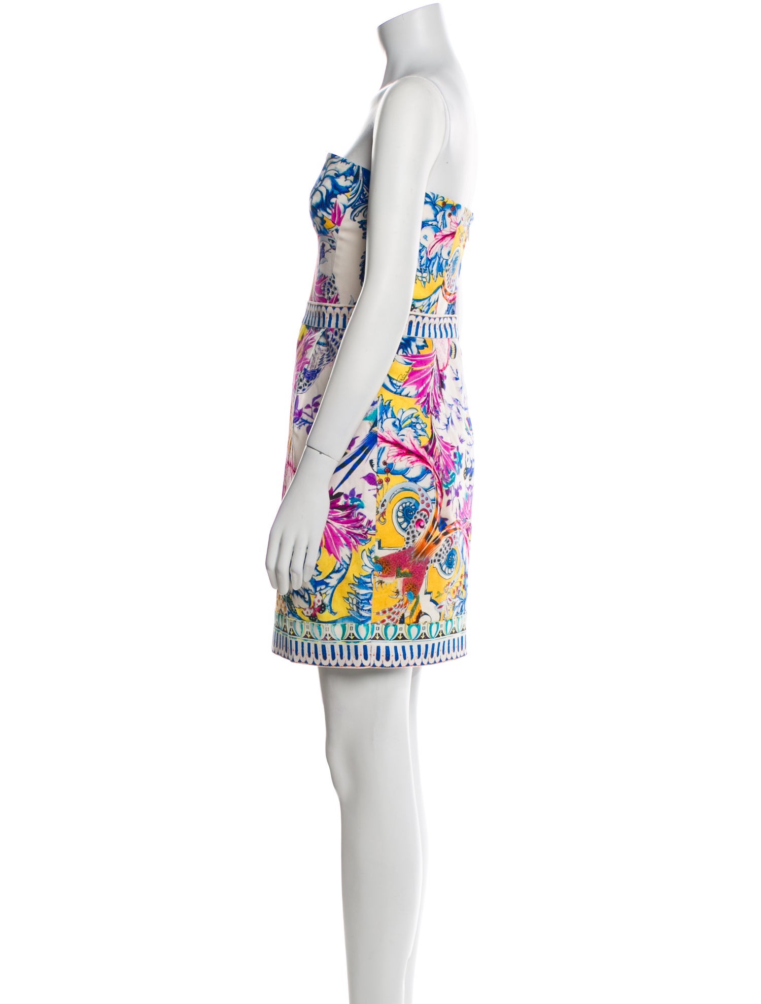 Roberto Cavalli Printed Mini Dress