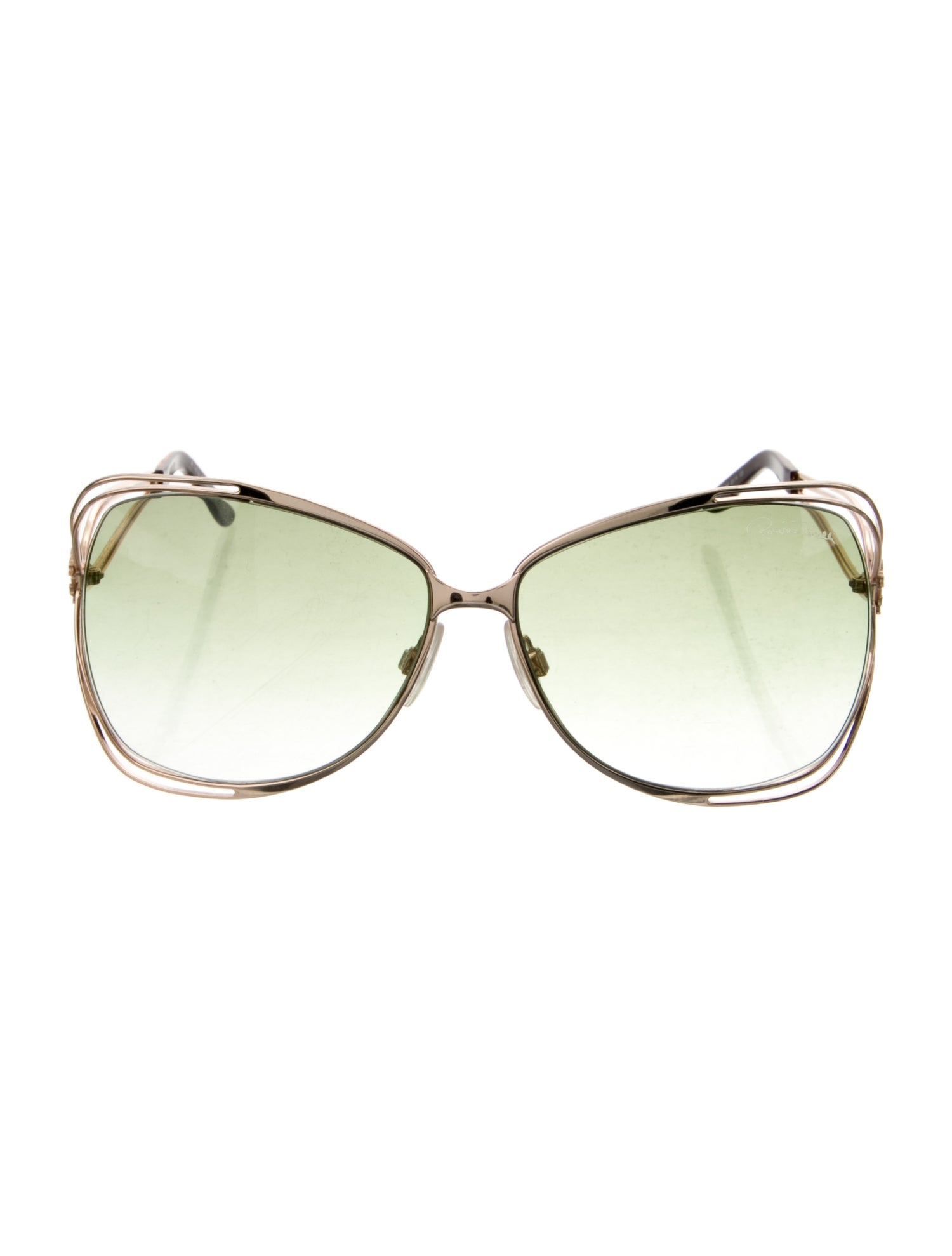 Roberto Cavalli Oversize Gradient Sunglasses
