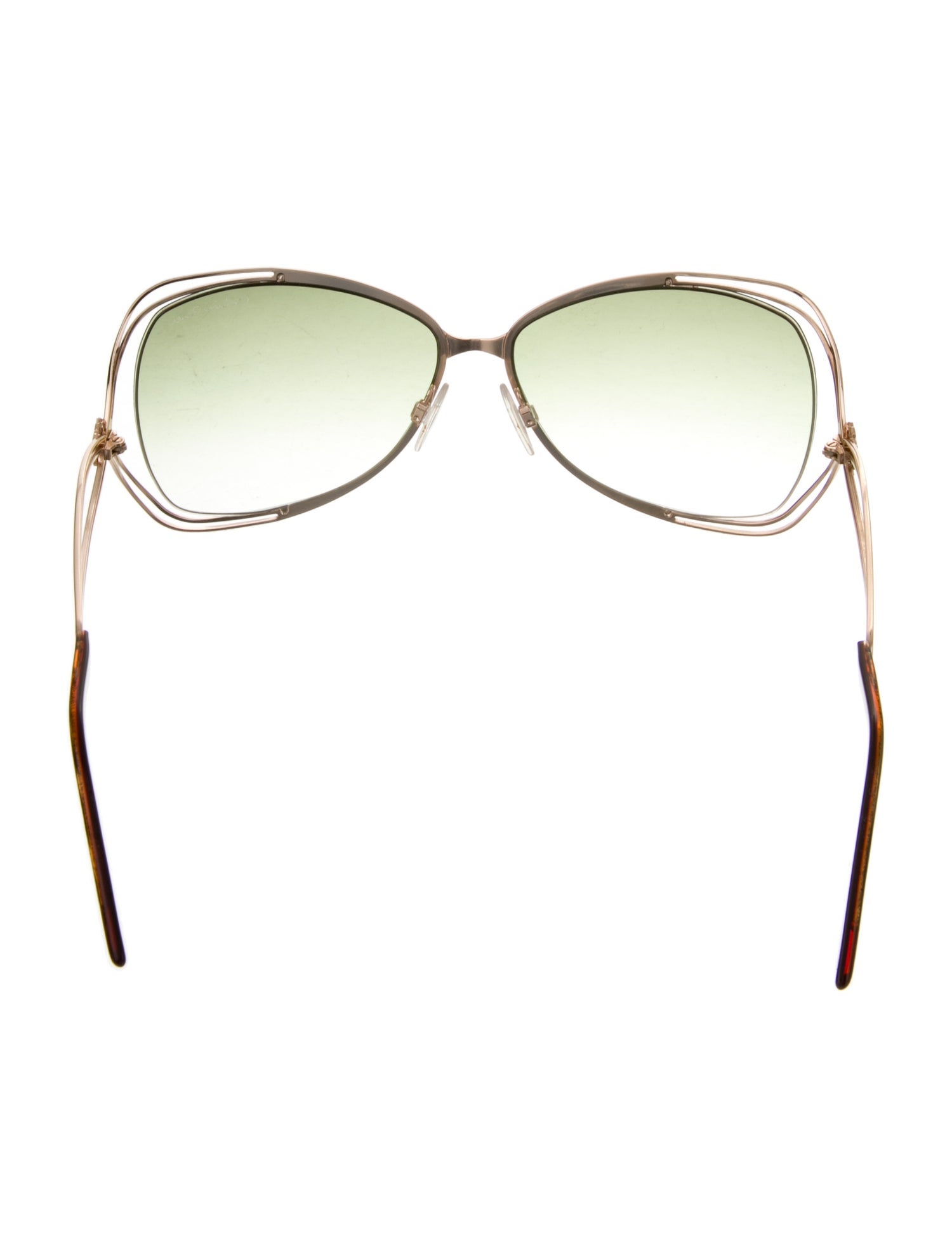 Roberto Cavalli Oversize Gradient Sunglasses