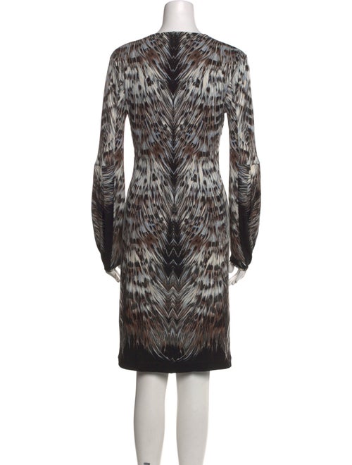 Roberto Cavalli Animal Print Knee-Length Dress