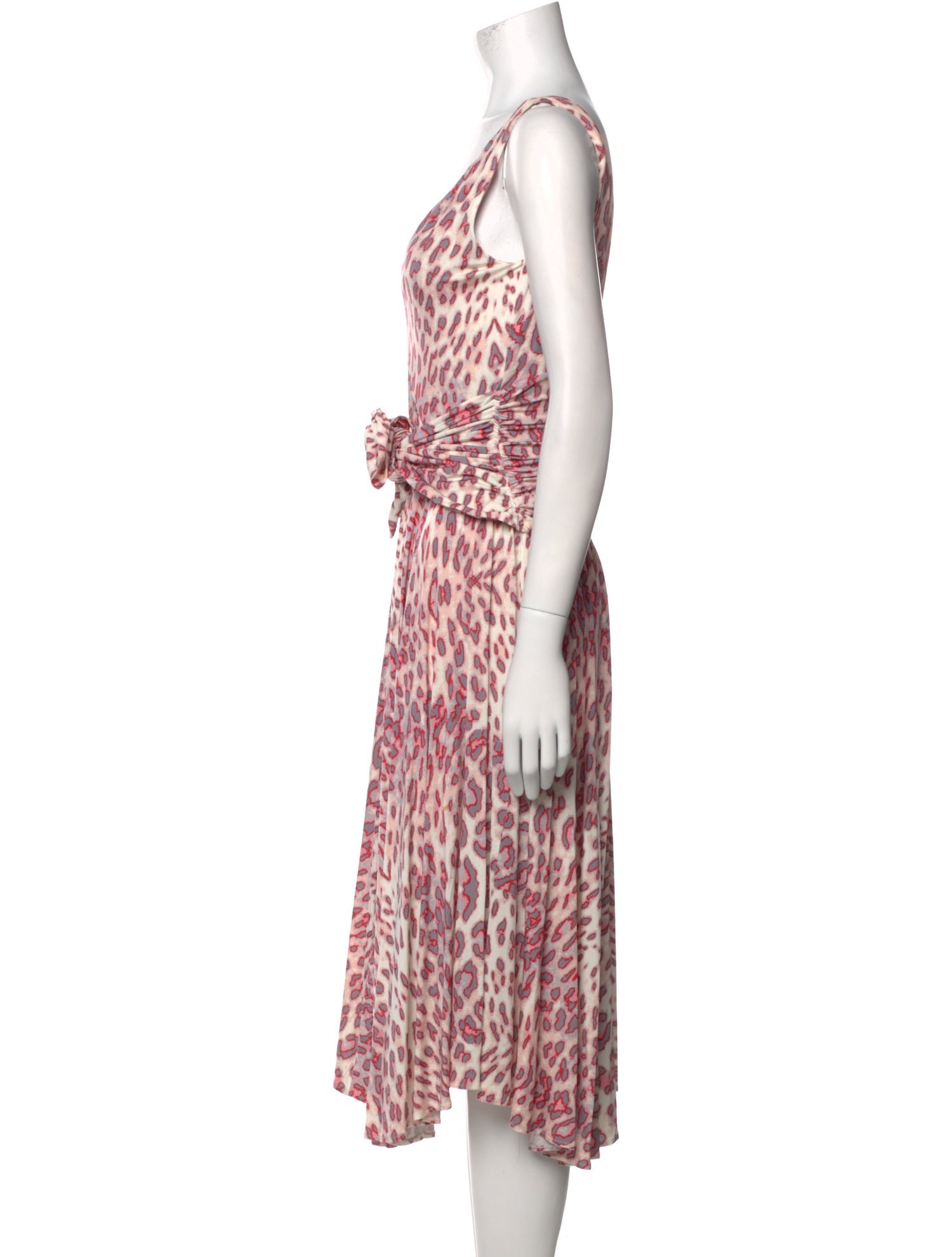 Just Cavalli Animal Print Midi Length Dress