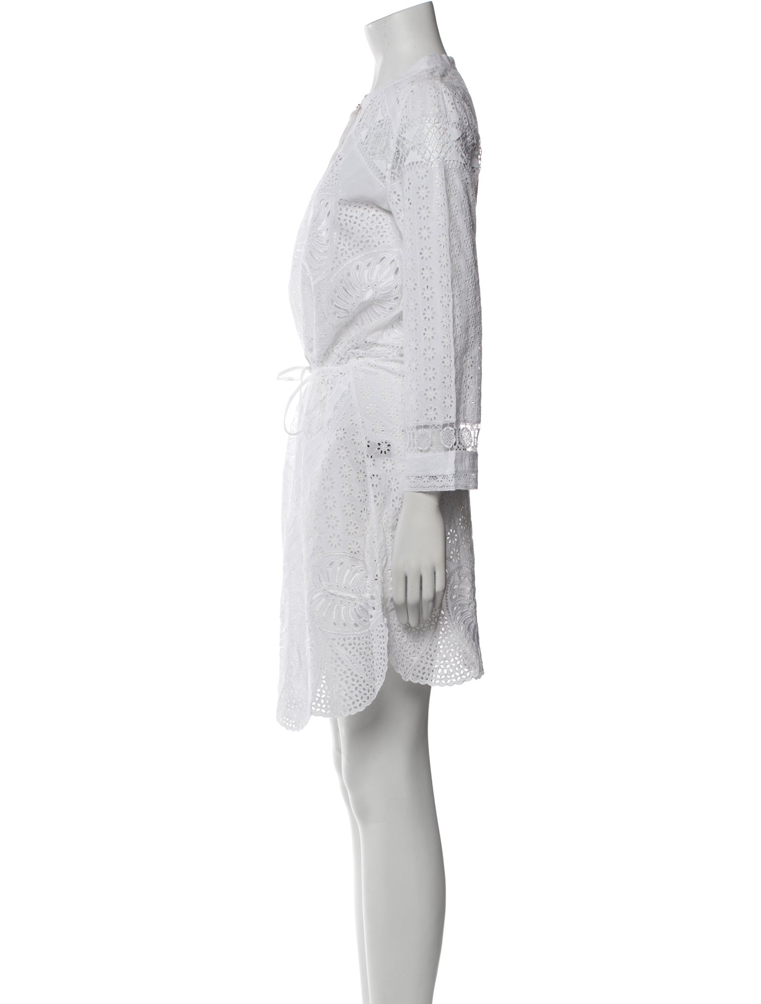 Roberto Cavalli Crew Neck Knee-Length Dress