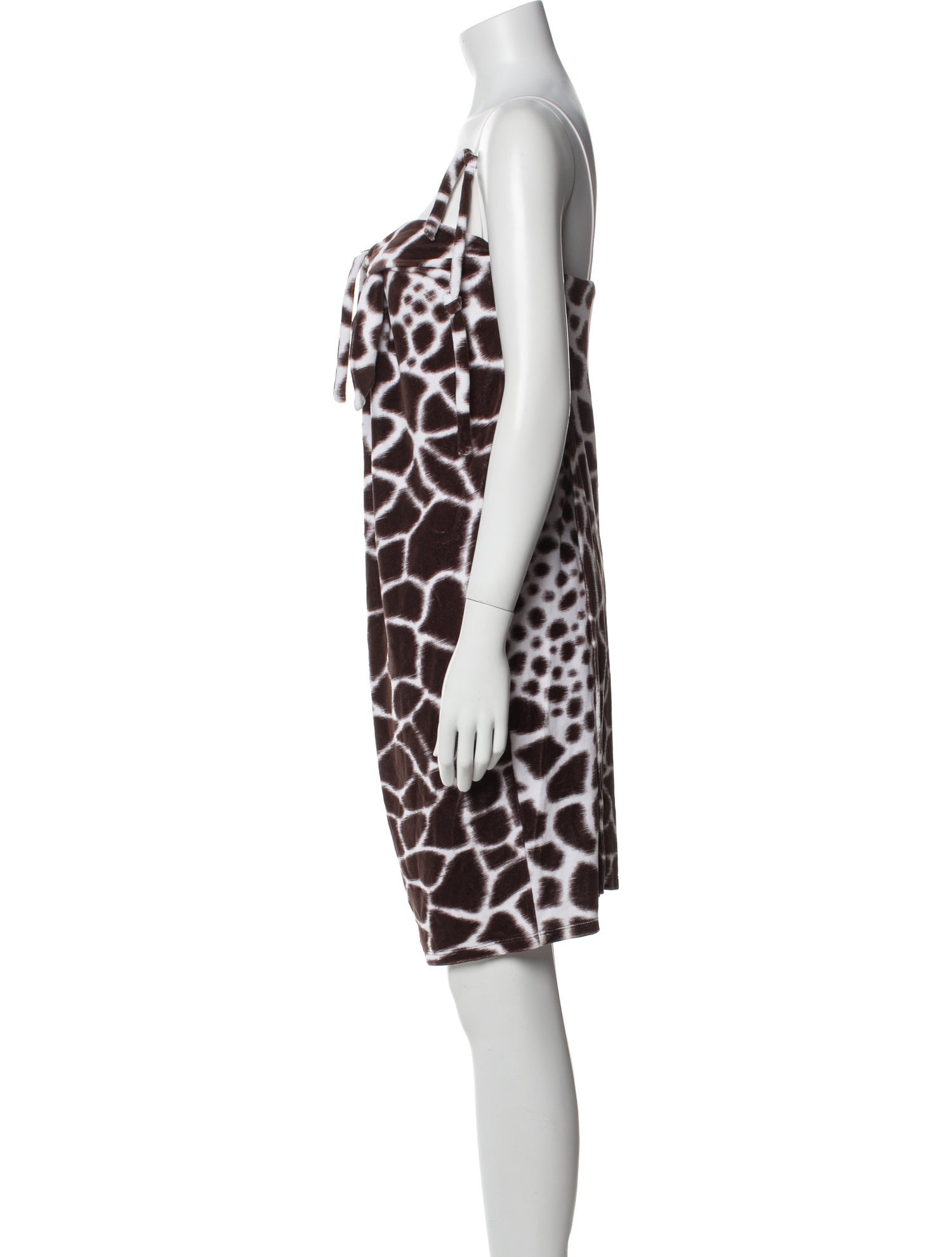 Roberto Cavalli Animal Print Mini Dress w/ Tags