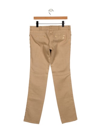 Roberto Cavalli Low-Rise Straight Leg Jeans