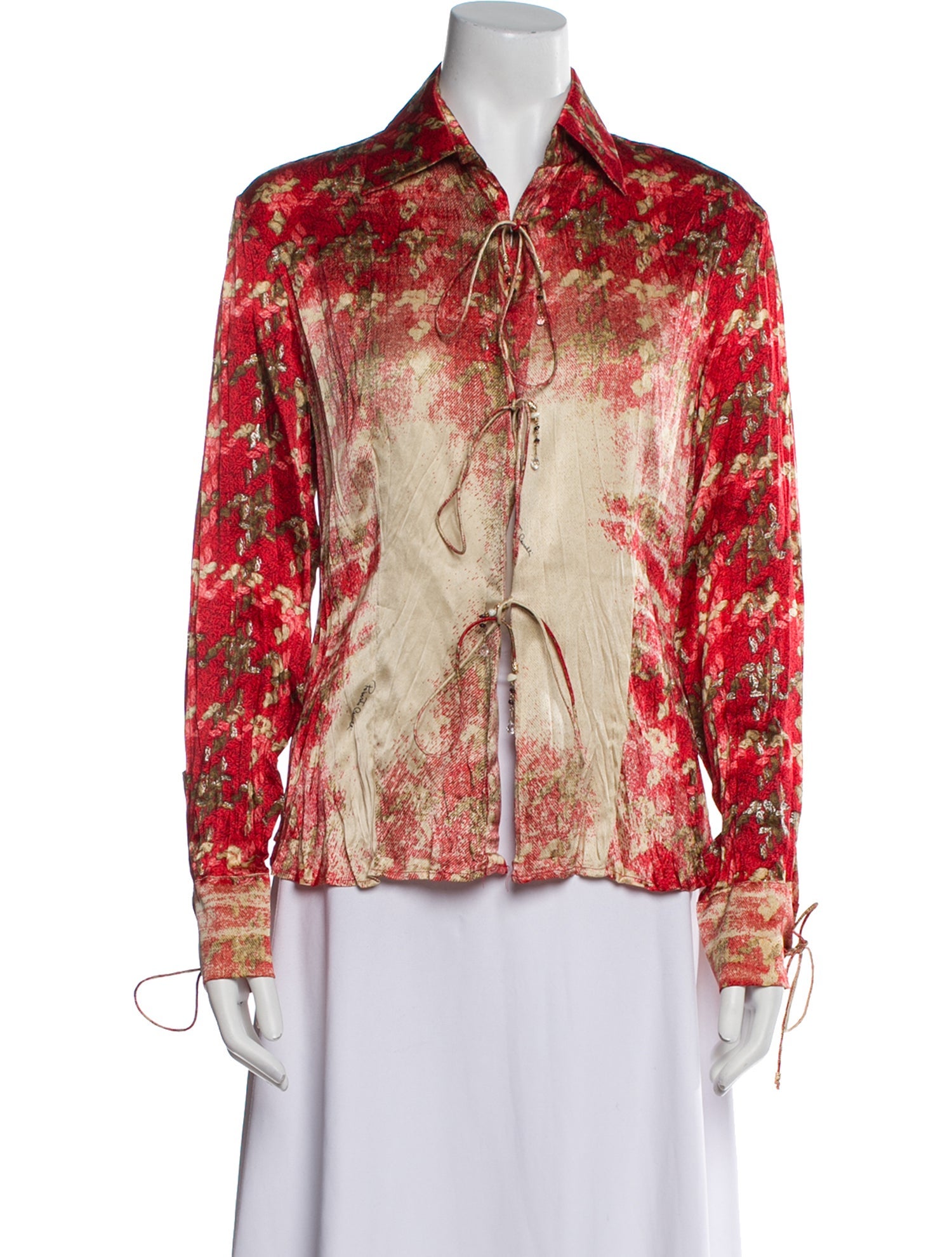 Roberto Cavalli Vintage 2002 Button-Up Top