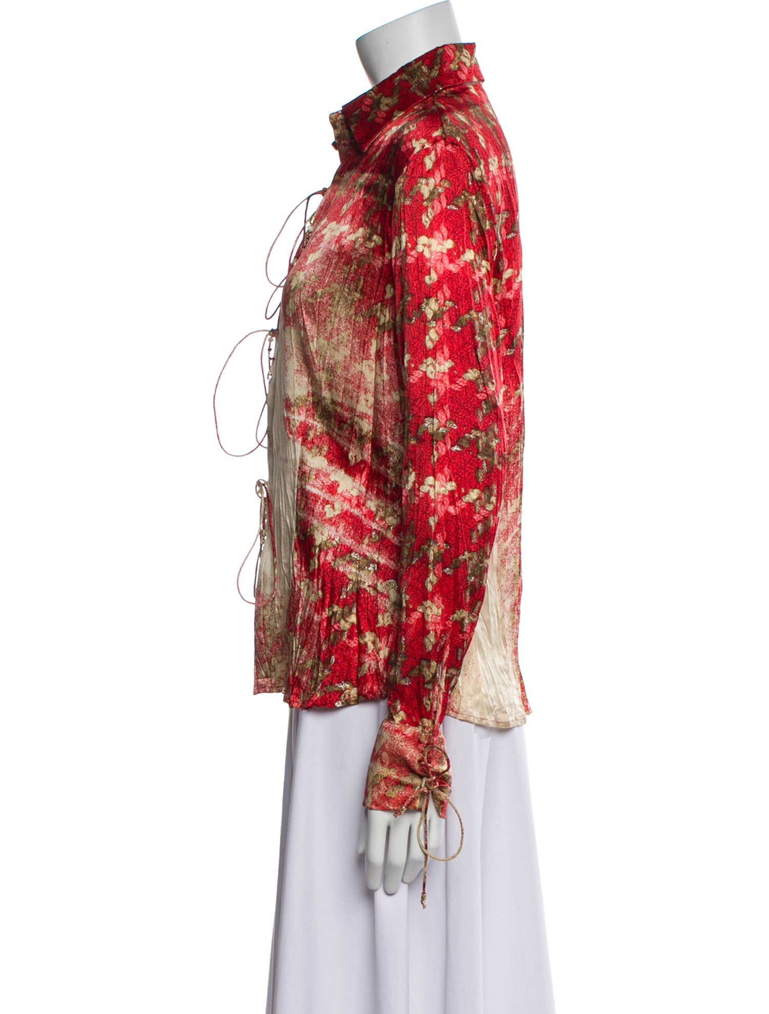 Roberto Cavalli Vintage 2002 Button-Up Top