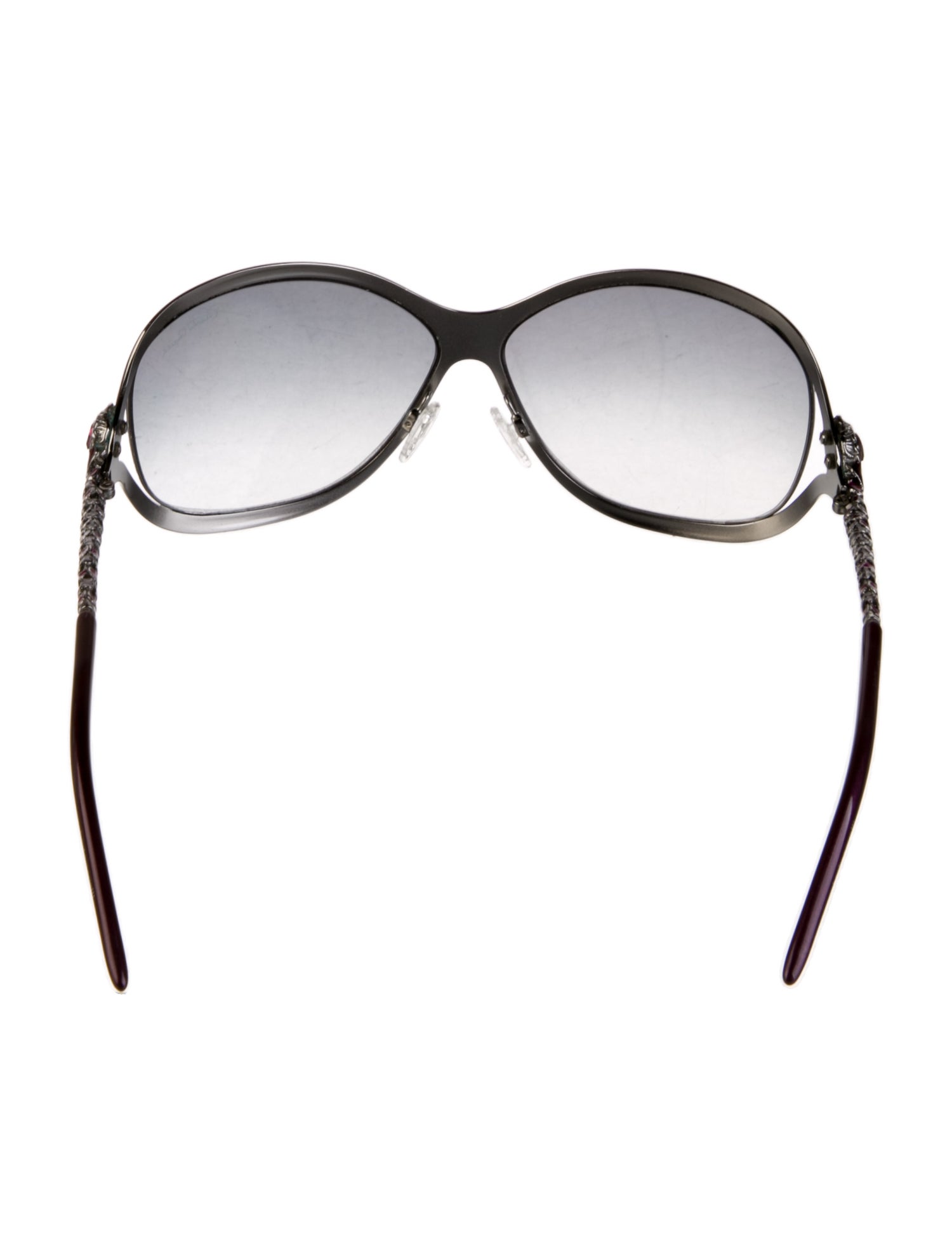 Roberto Cavalli Oversize Gradient Sunglasses