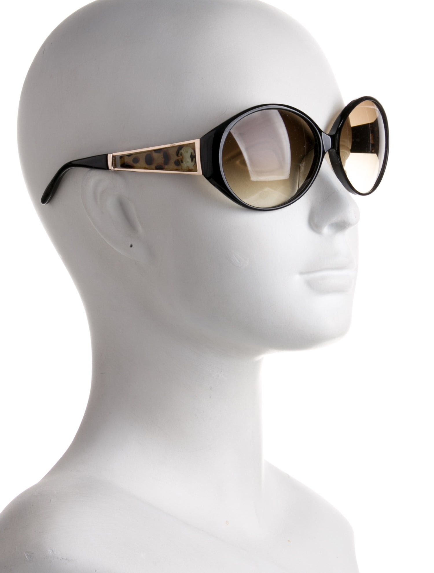 Roberto Cavalli Oversize Gradient Sunglasses