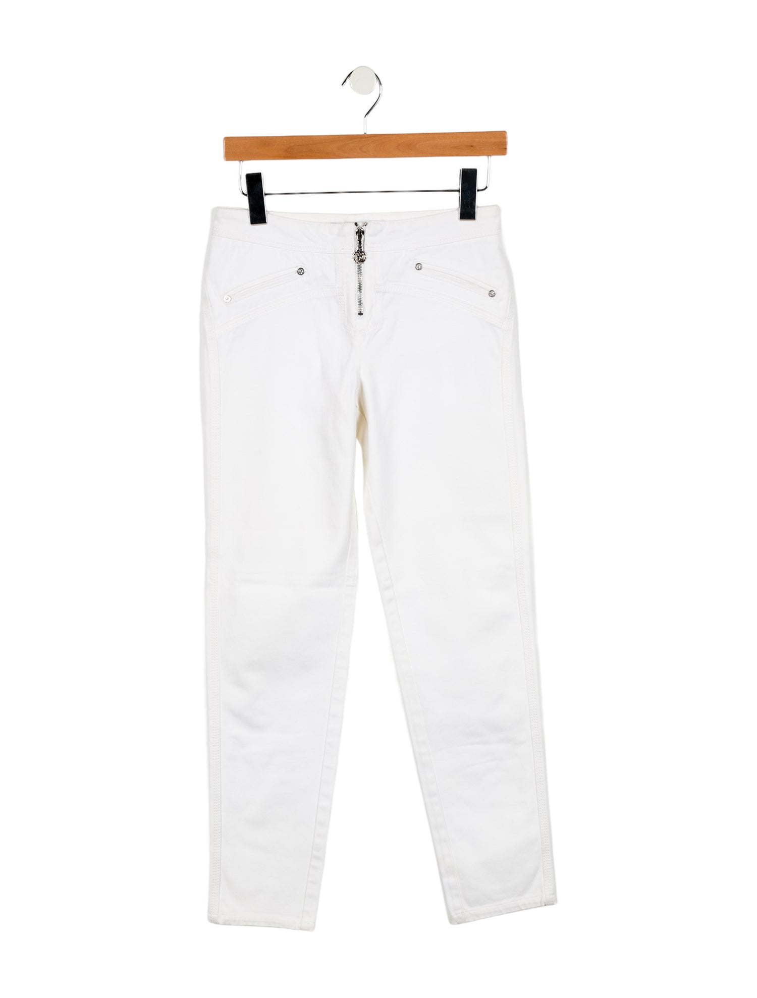 Roberto Cavalli Mid-Rise Skinny Leg Jeans