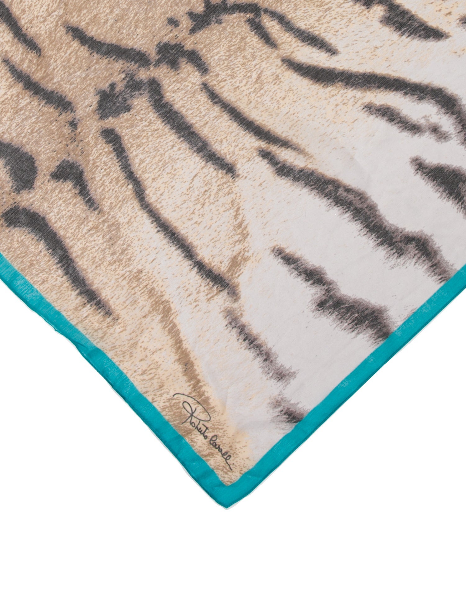 Roberto Cavalli Animal Print Scarf