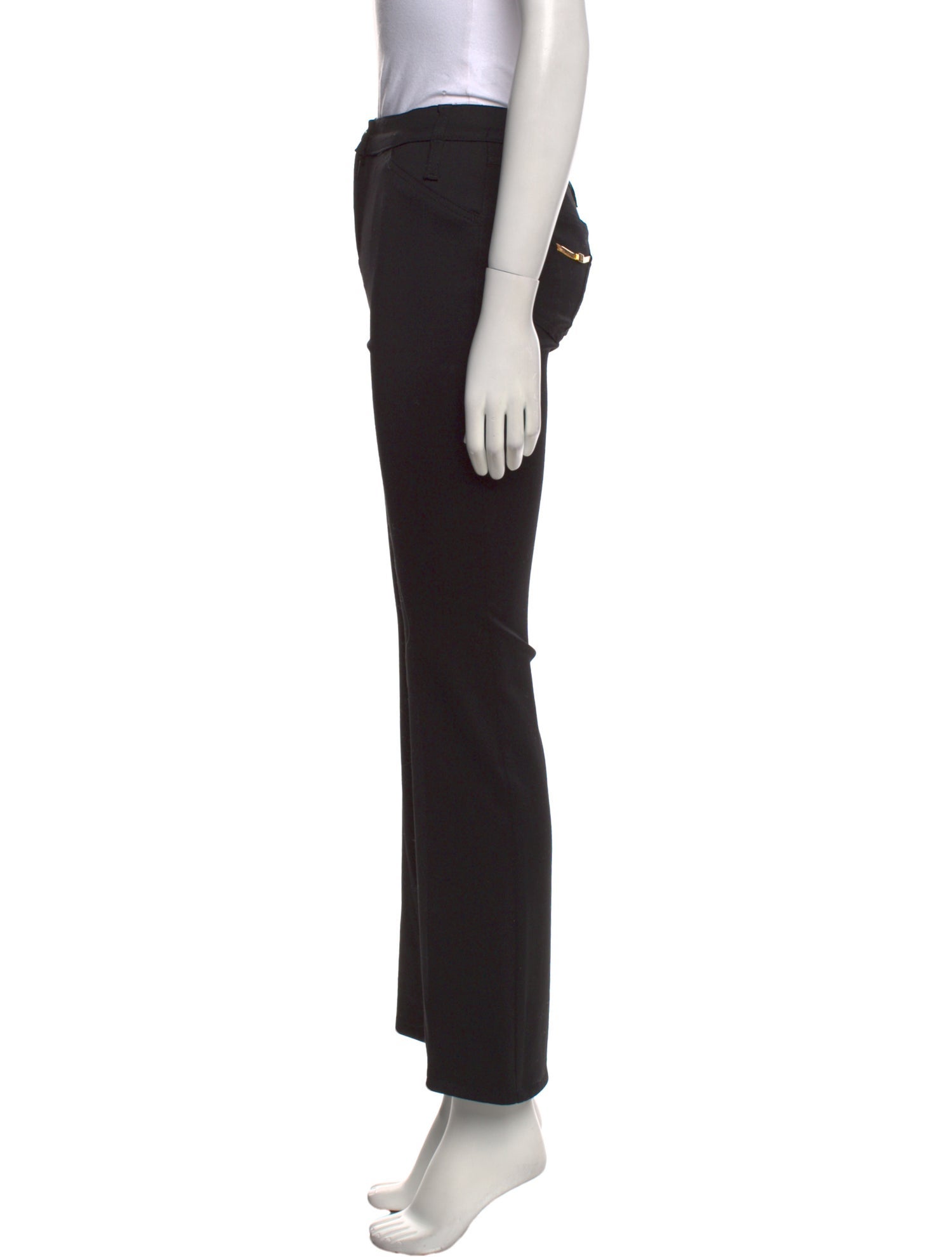 Roberto Cavalli Wool Straight Leg Pants