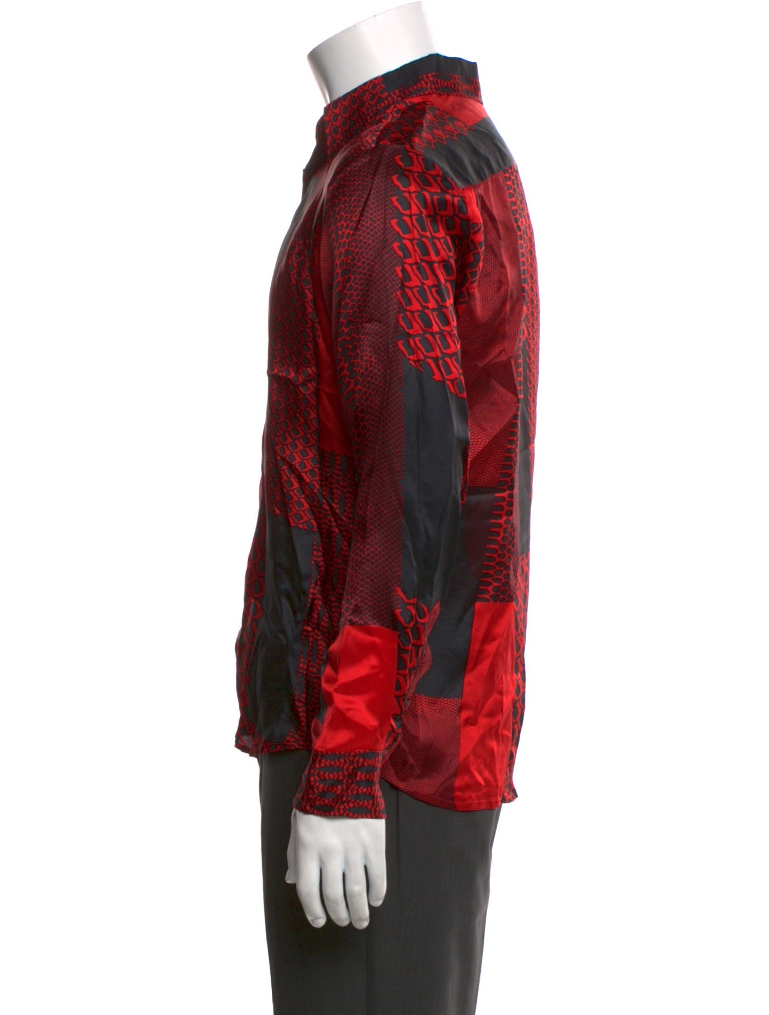 Roberto Cavalli Printed Long Sleeve Shirt