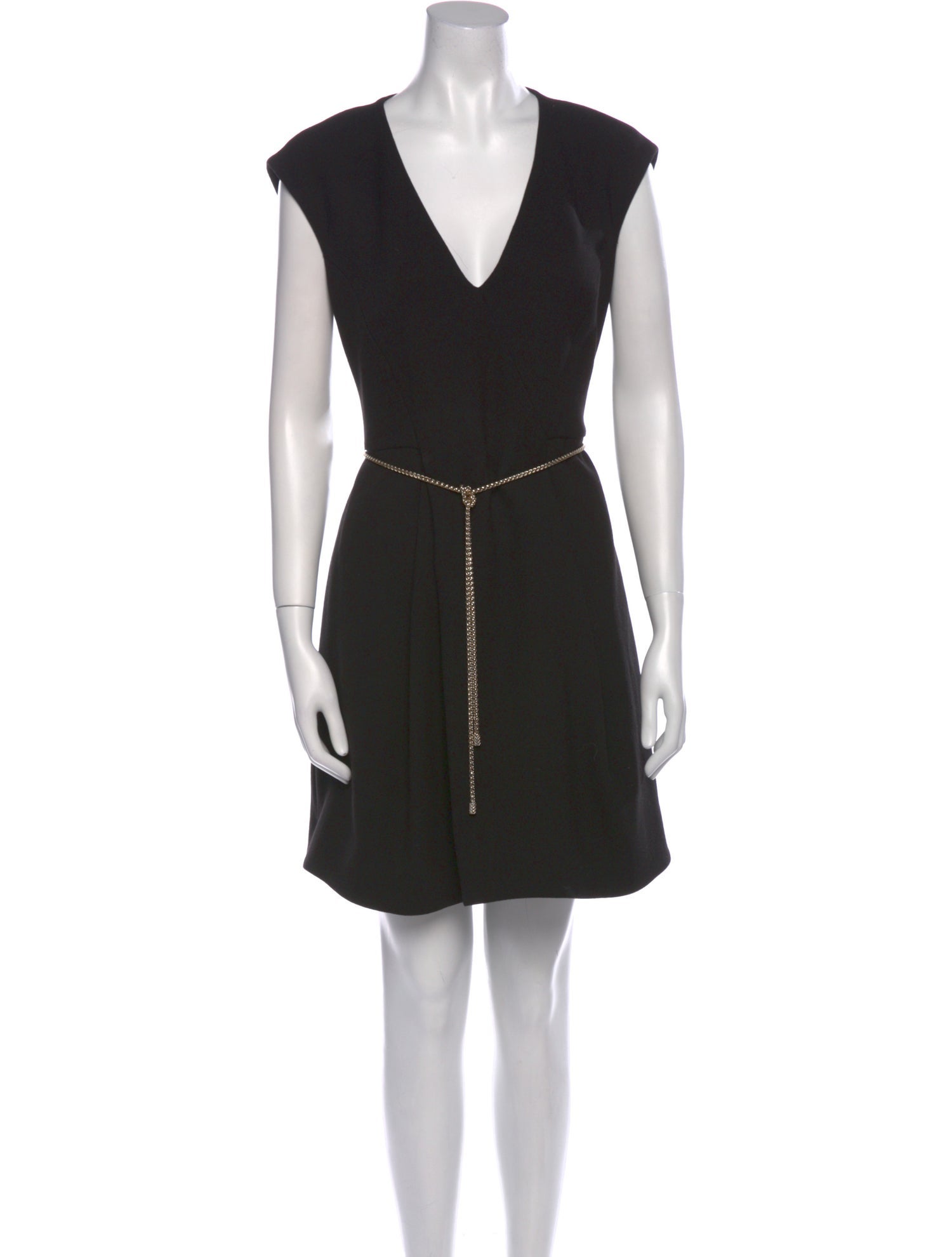 Roberto Cavalli Virgin Wool Mini Dress