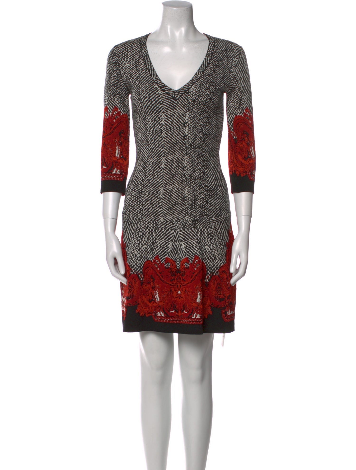 Roberto Cavalli Printed Mini Dress