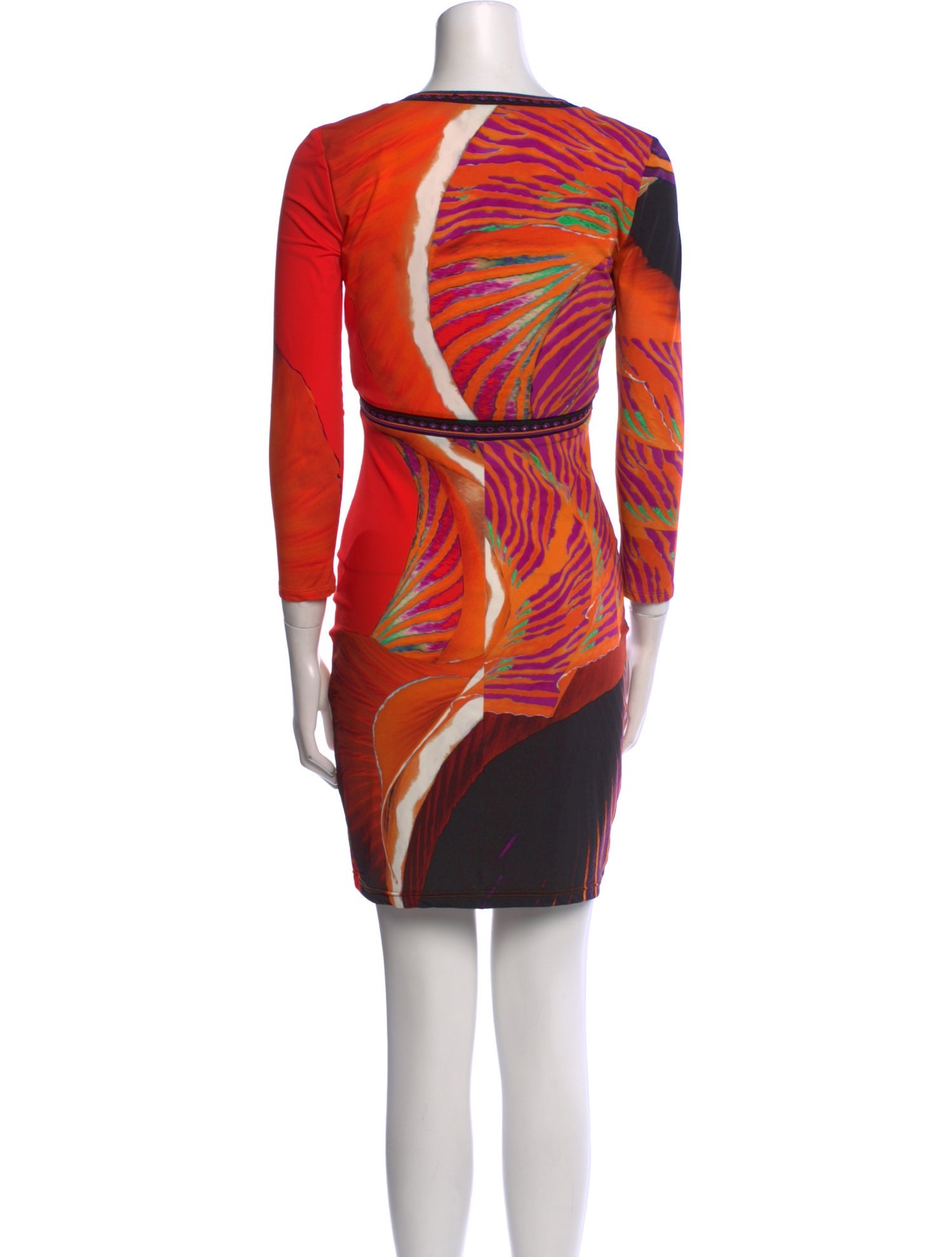 Roberto Cavalli Printed Mini Dress