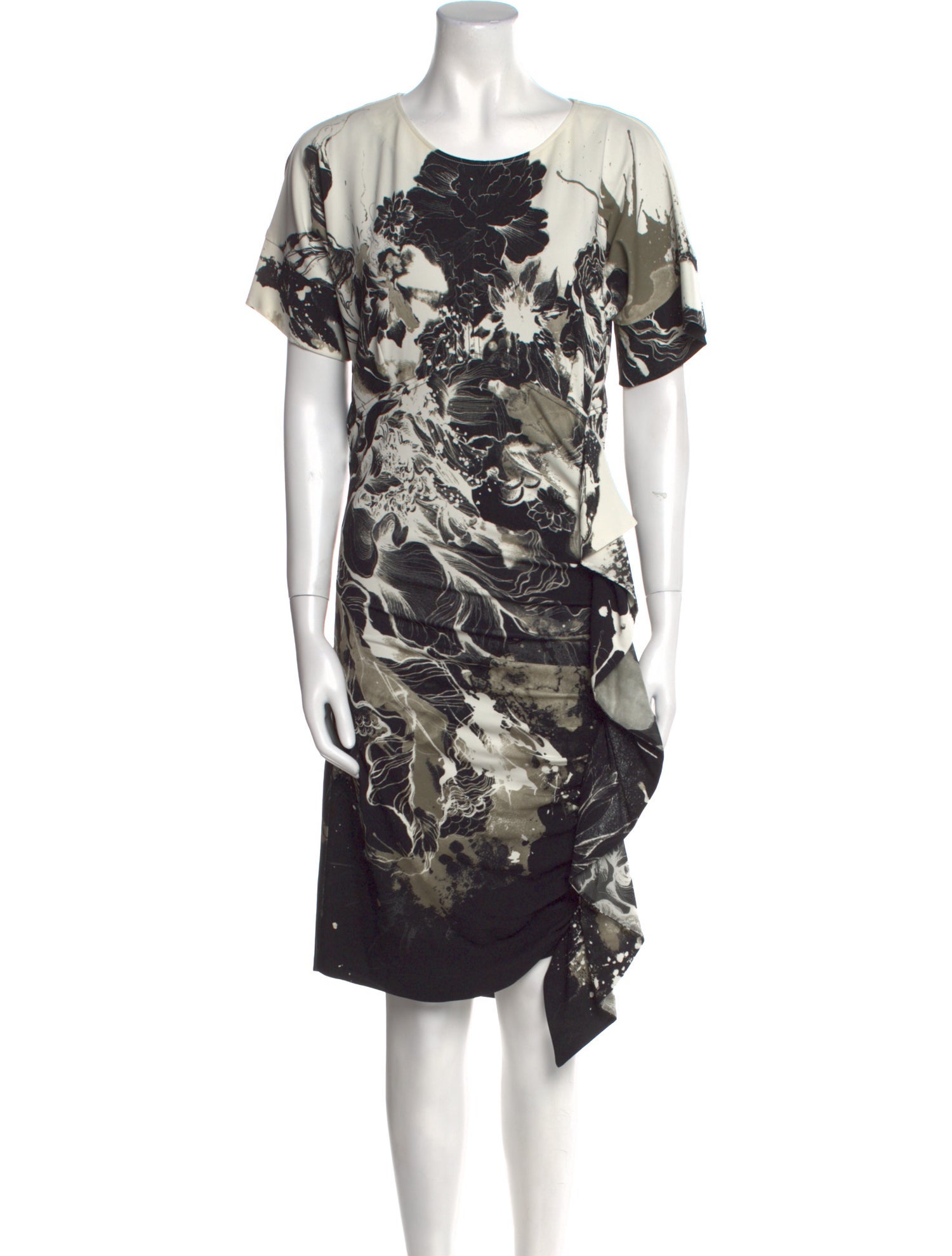 Roberto Cavalli Patterned Knee-Length Dress
