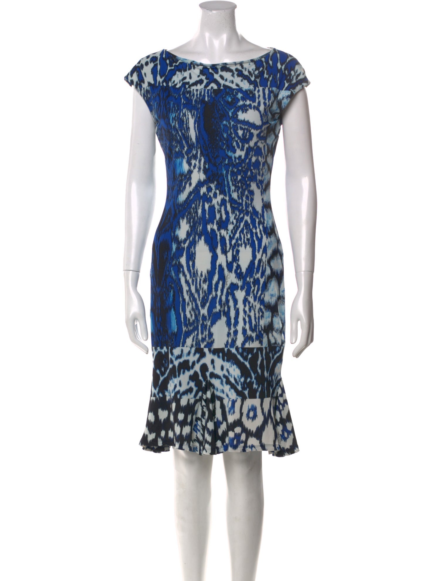 Roberto Cavalli Nylon Mini Dress