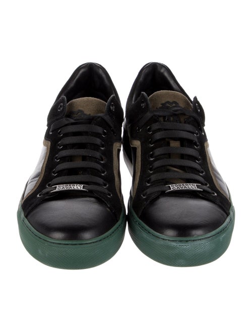 Roberto Cavalli Leather Sneakers