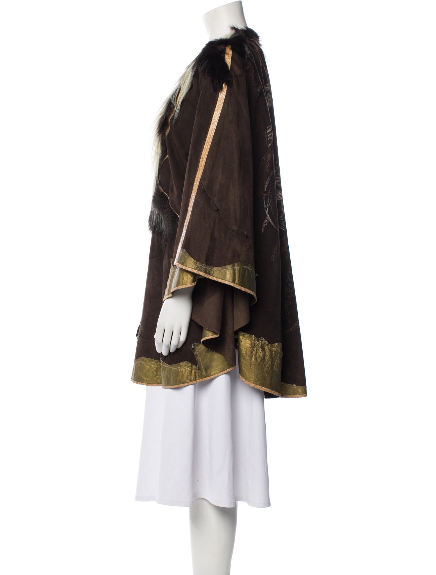 Roberto Cavalli Vintage 1970's Fur Coat