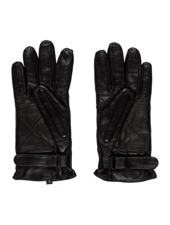 Roberto Cavalli Leather Gloves