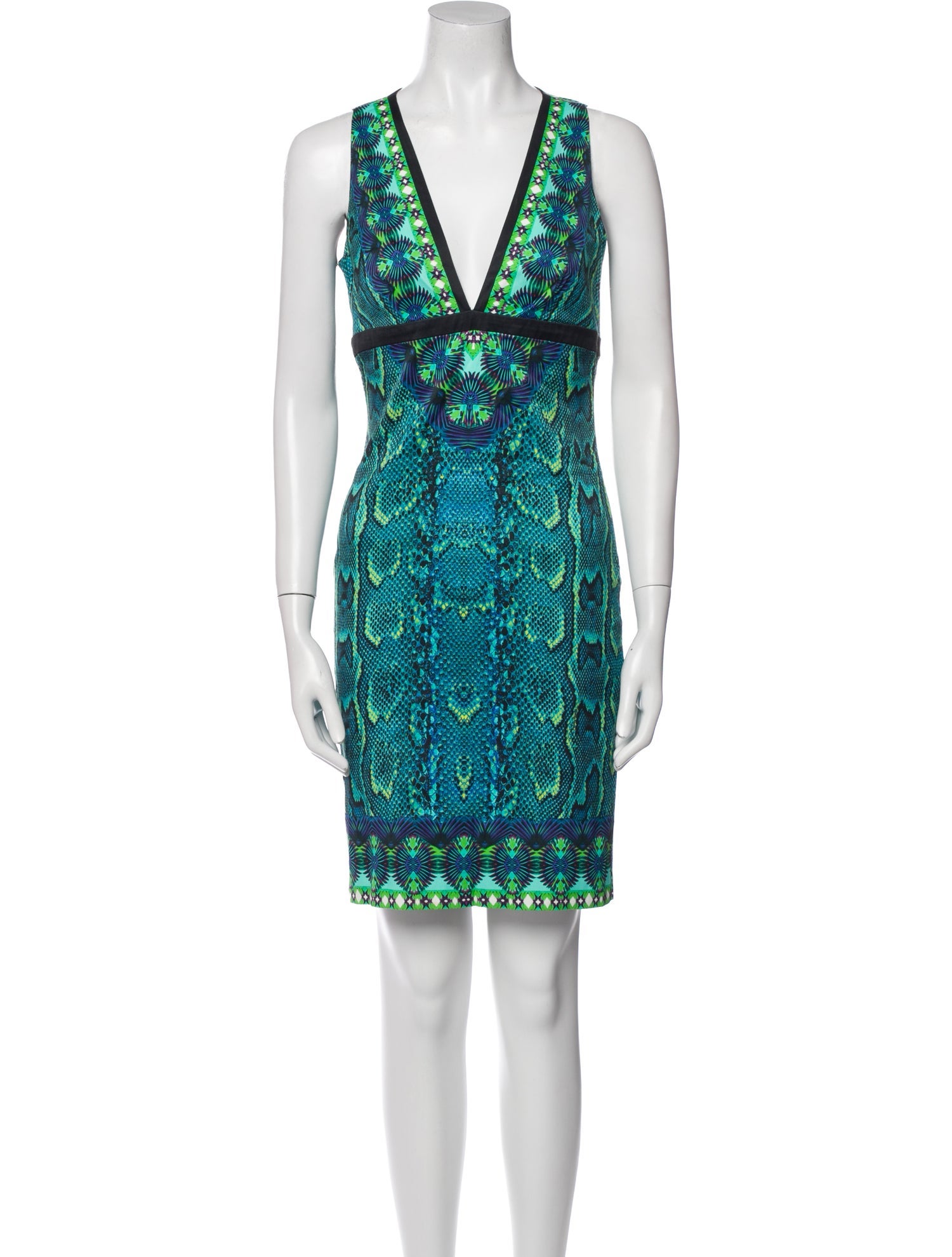 Roberto Cavalli Printed Mini Dress