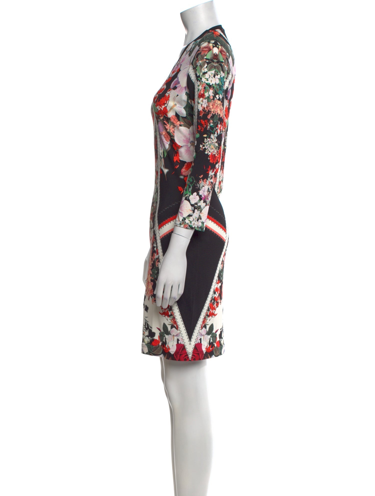 Roberto Cavalli Printed Mini Dress