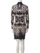 Roberto Cavalli Printed Mini Dress
