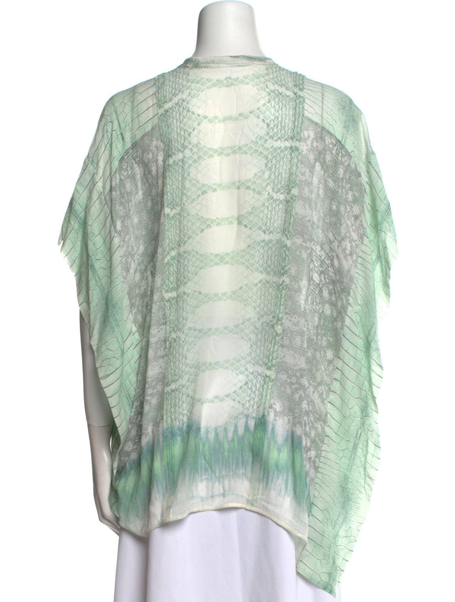 Roberto Cavalli Silk Printed Blouse