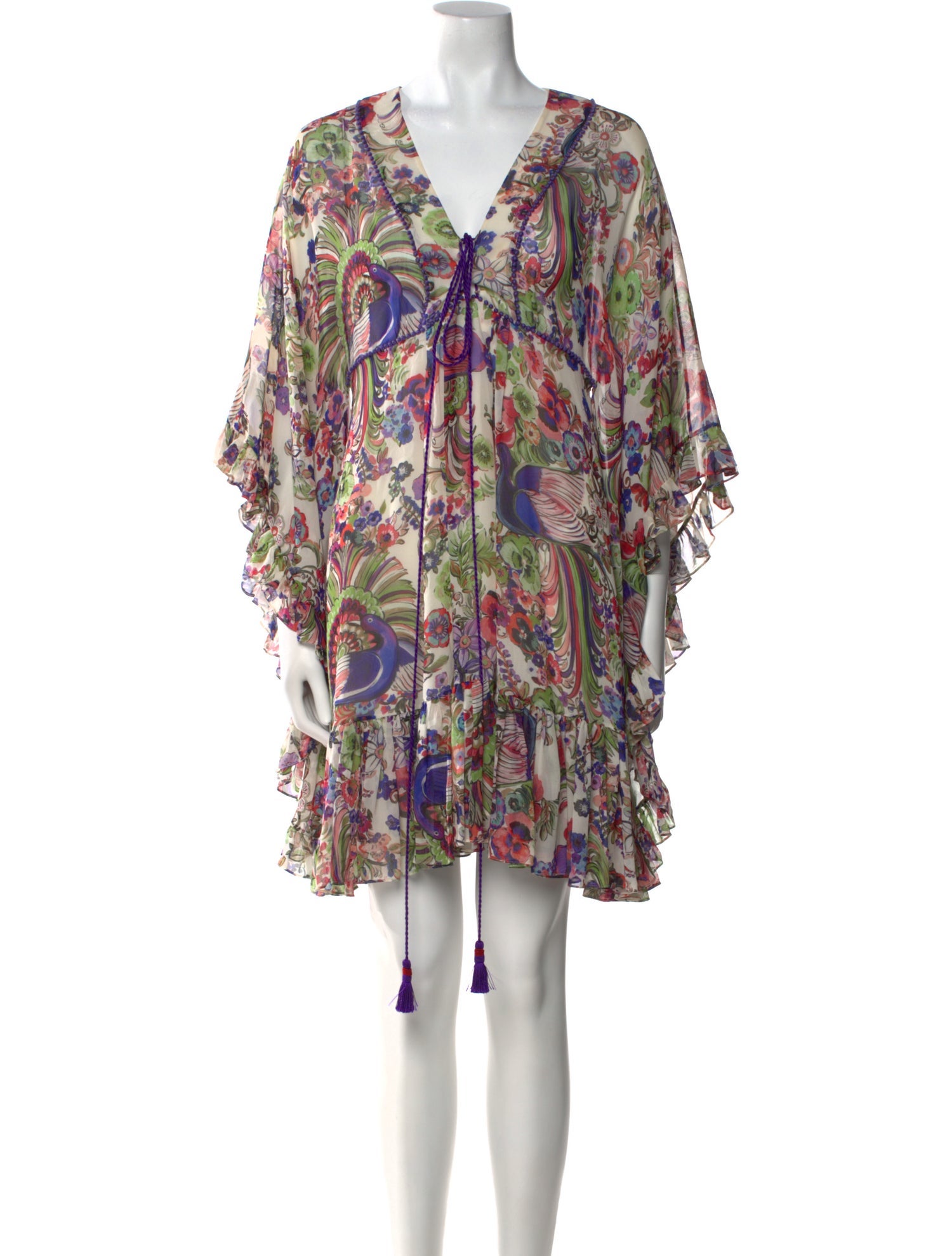 Roberto Cavalli Silk Mini Dress