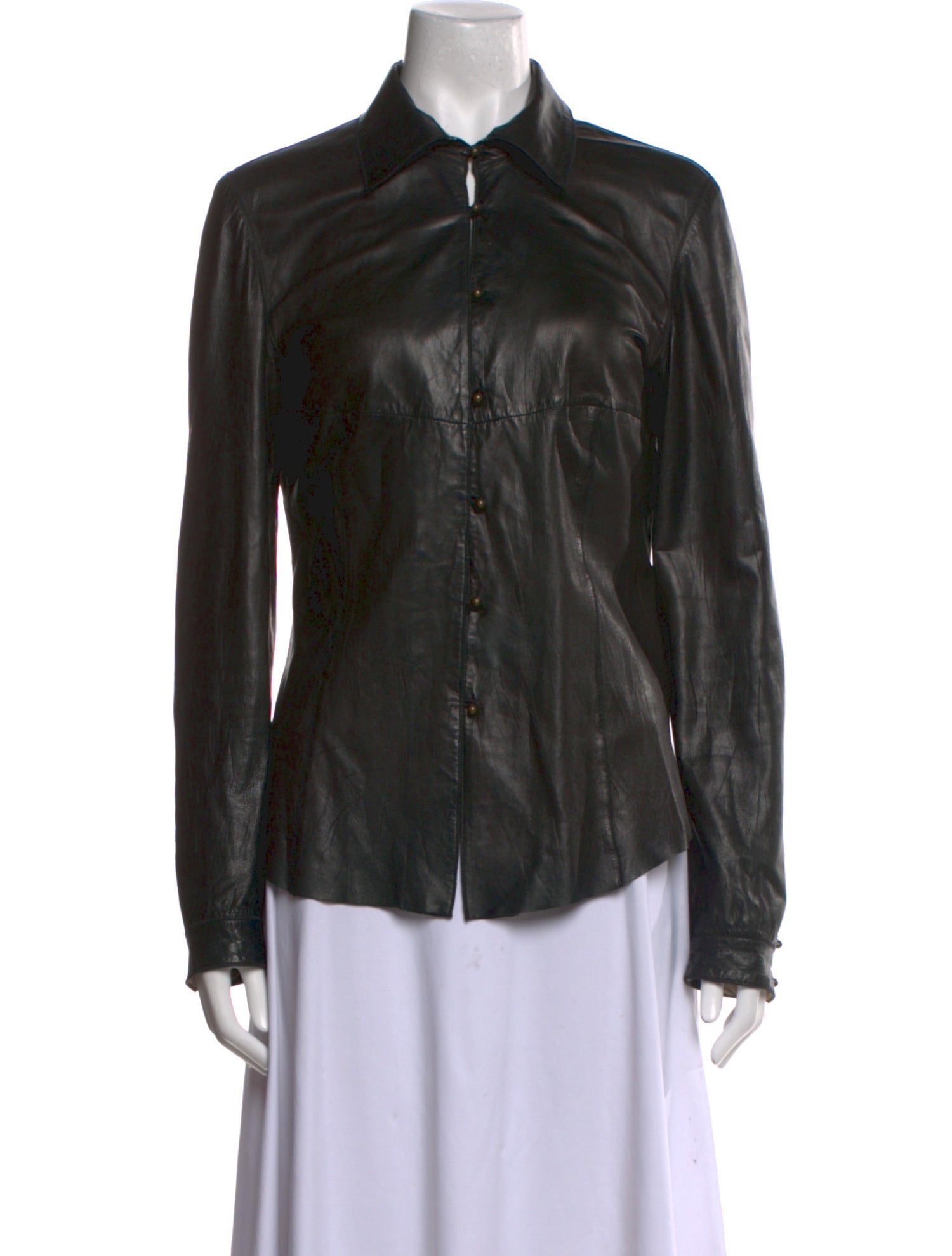 Roberto Cavalli Vintage 2000's Button-Up Top