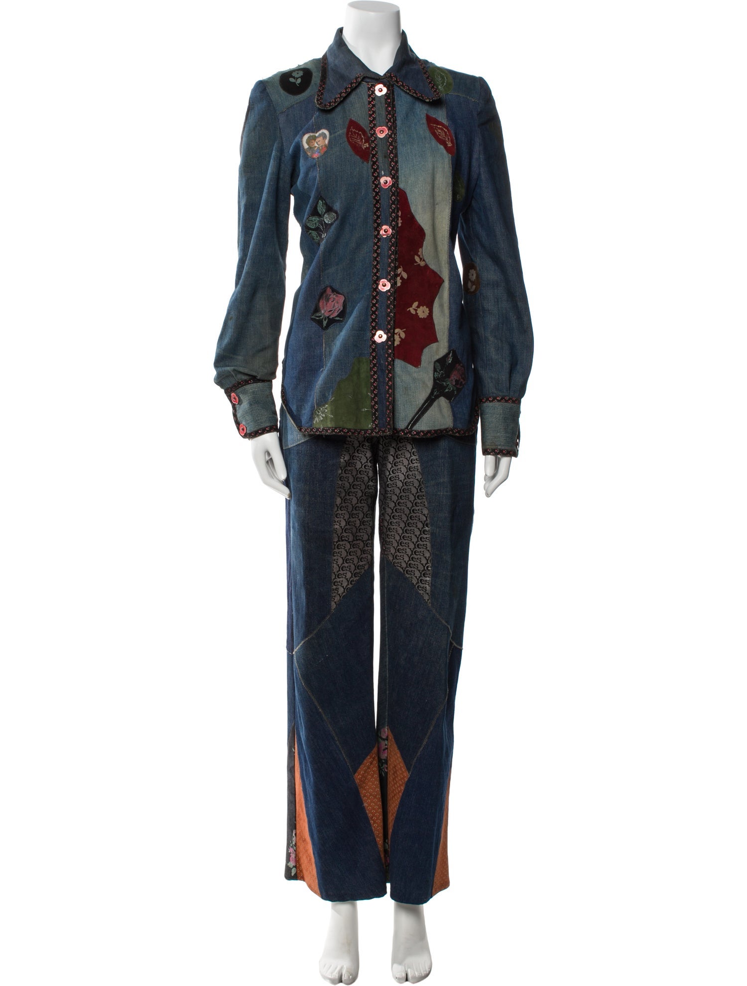Roberto Cavalli Vintage 1970's Pantsuit