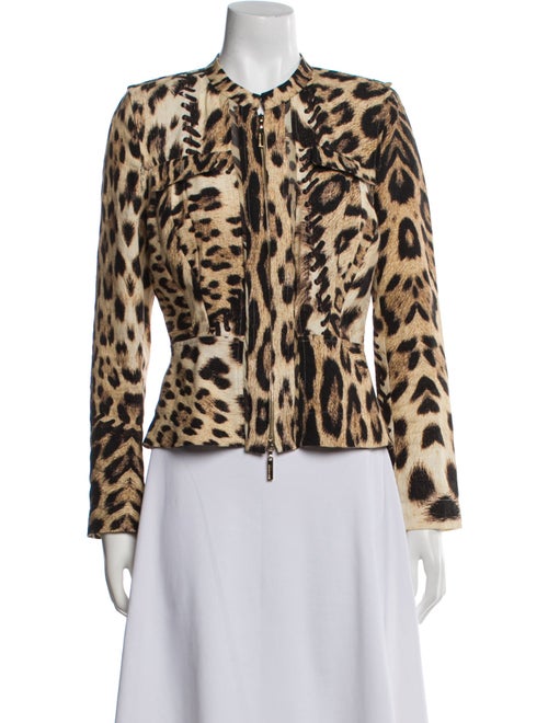 Roberto Cavalli 2010's Animal Print Evening Jacket