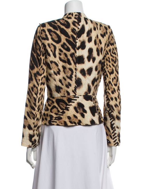 Roberto Cavalli 2010's Animal Print Evening Jacket