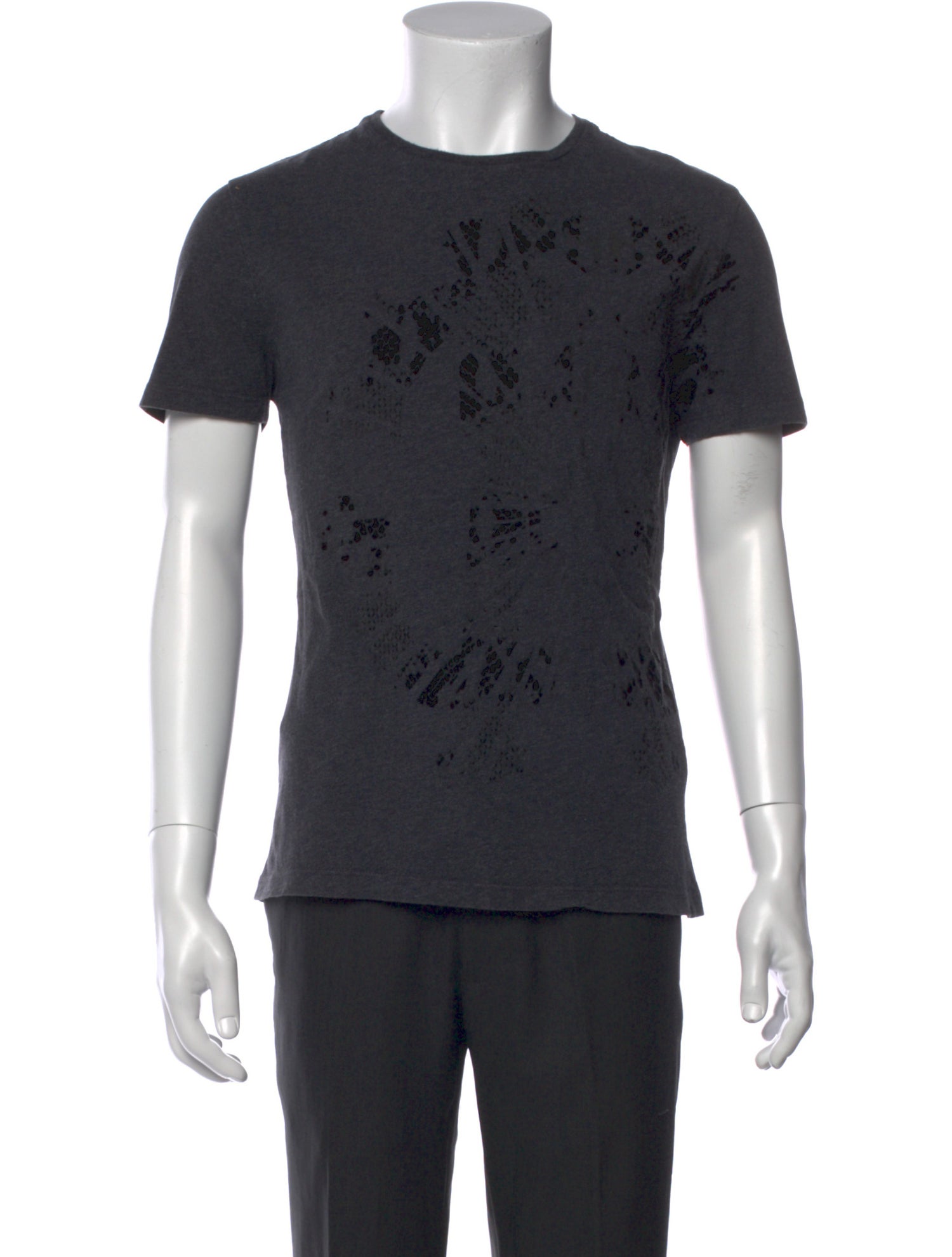 Roberto Cavalli Graphic Print Crew Neck T-Shirt