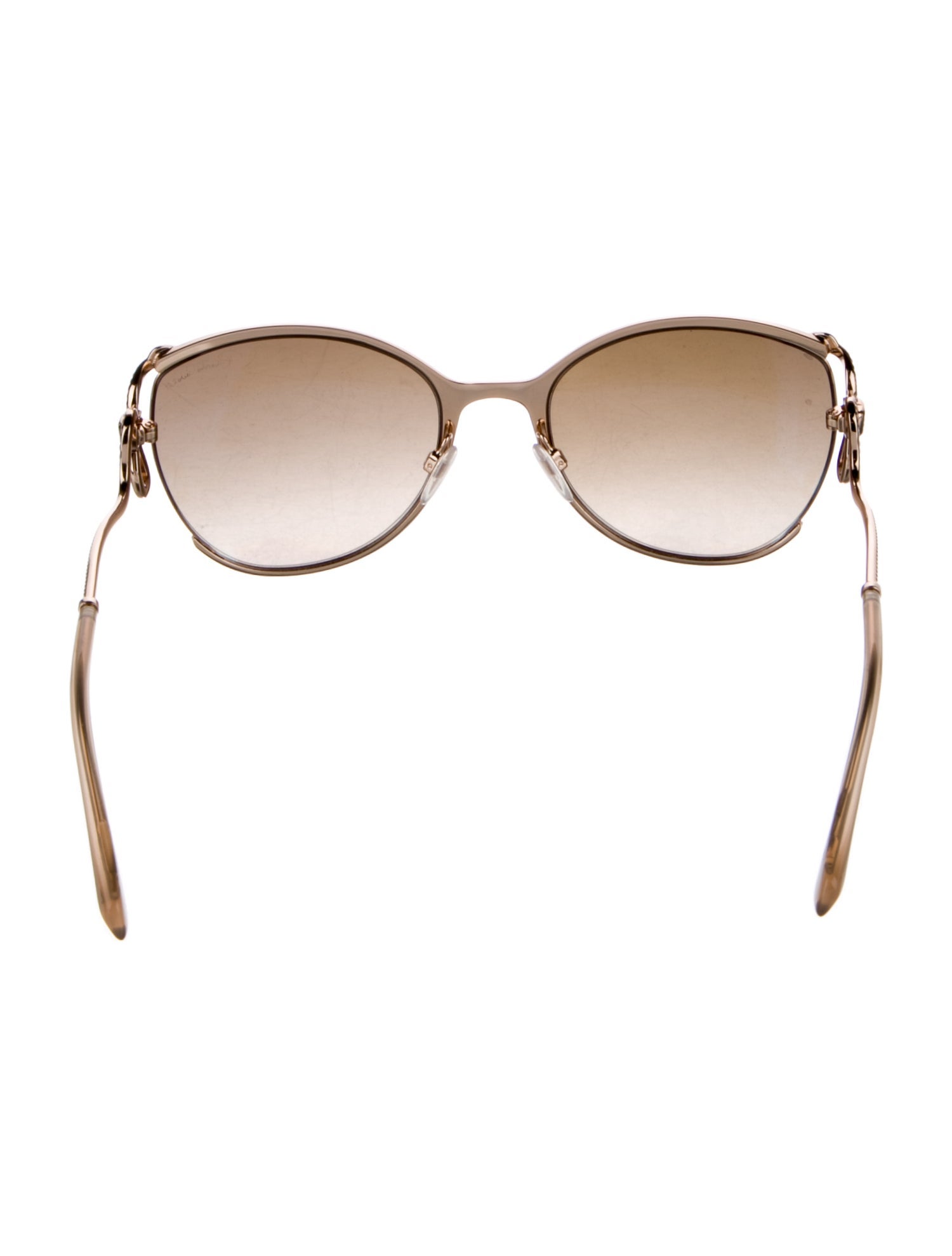 Roberto Cavalli Cat-Eye Gradient Sunglasses