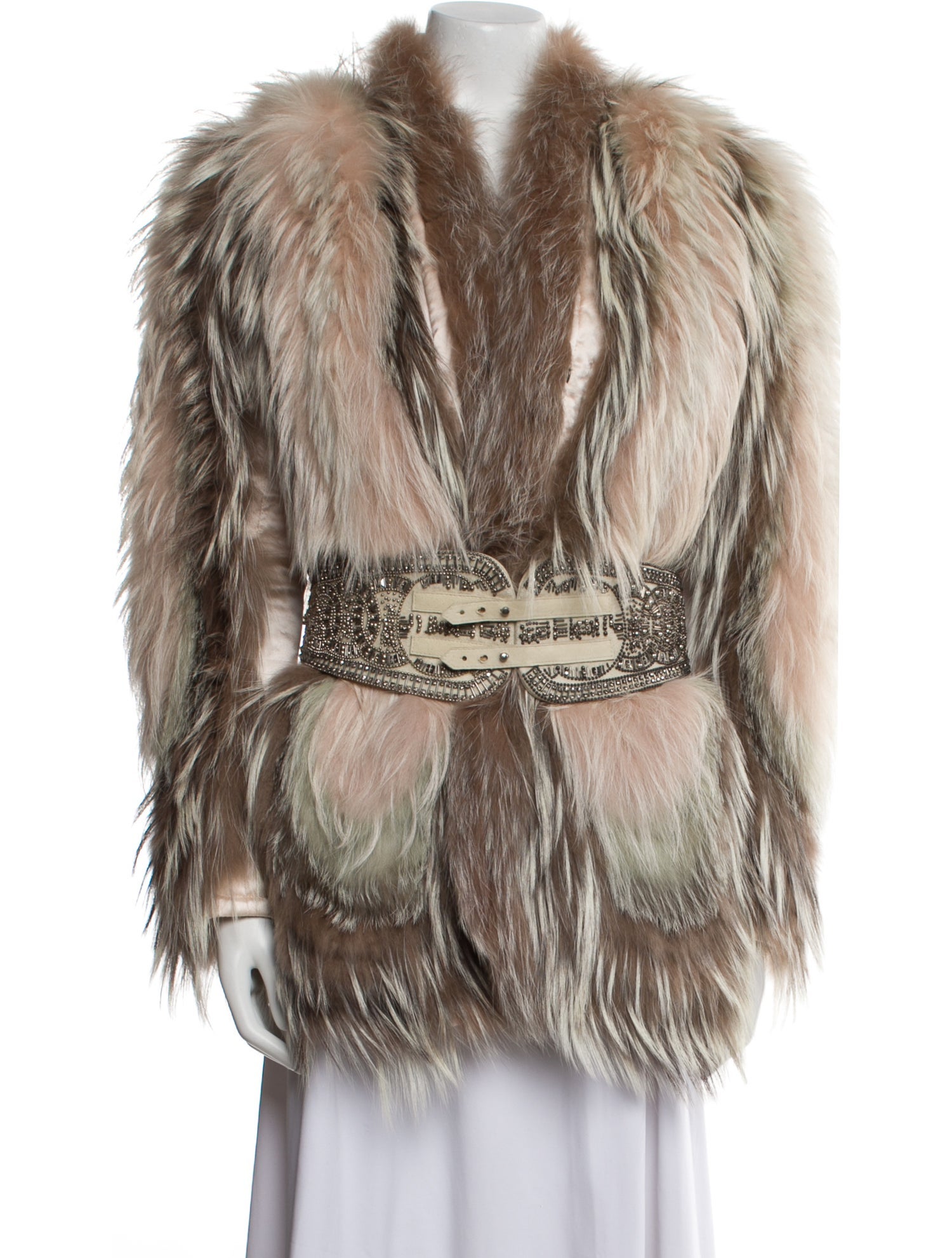 Roberto Cavalli Vintage 2011 Fur Coat