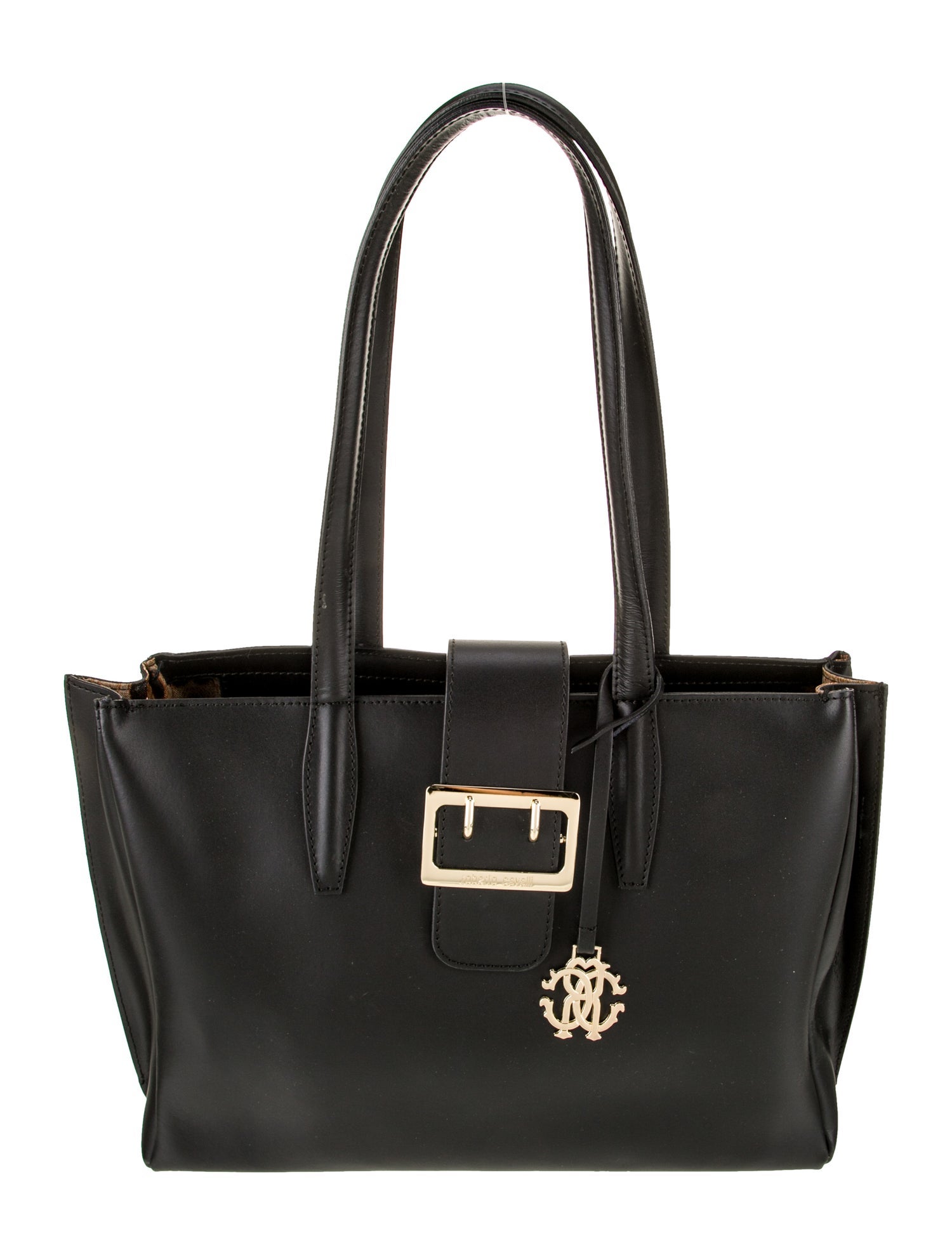 Roberto Cavalli Leather Shoulder Bag