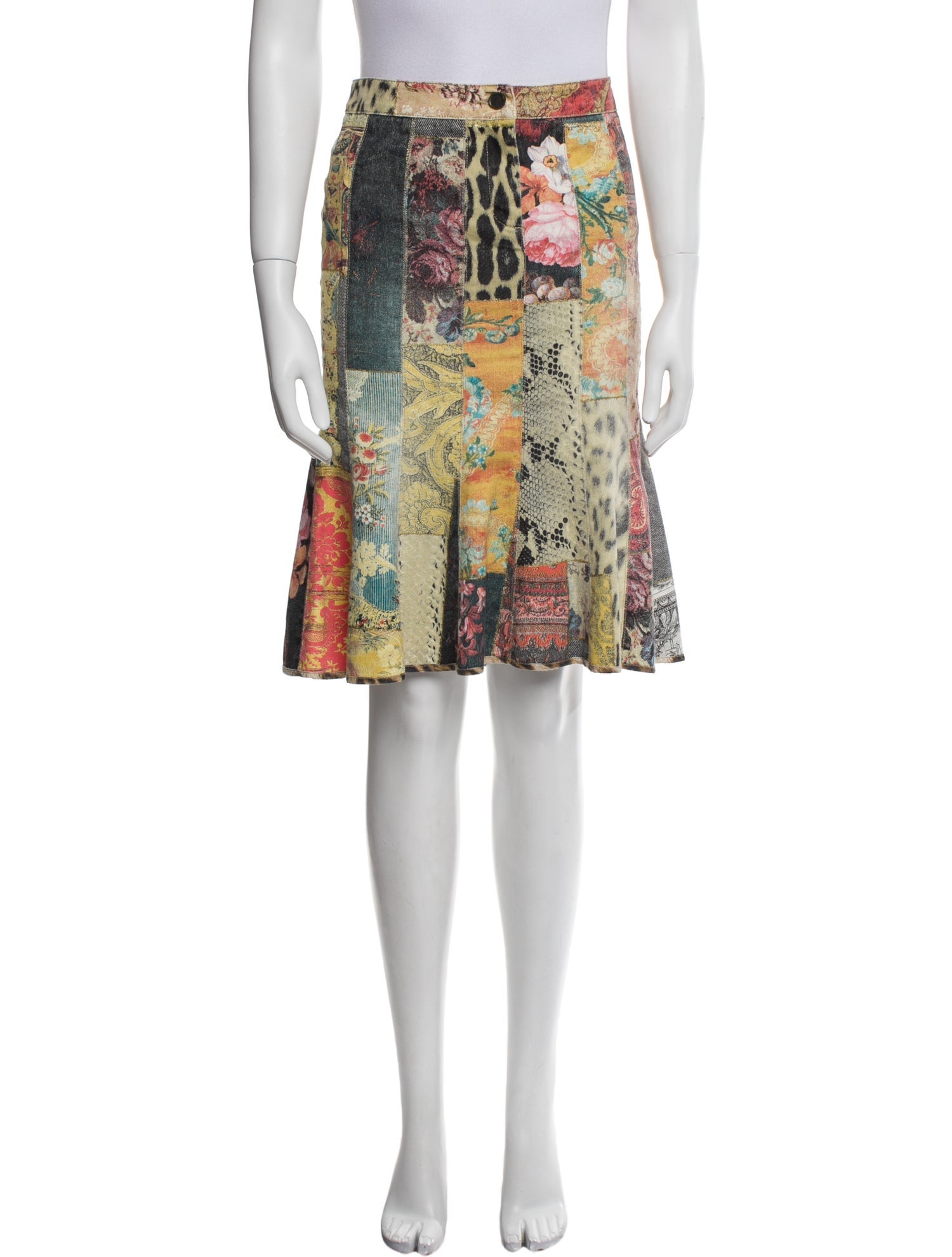 Roberto Cavalli Vintage Knee-Length Skirt