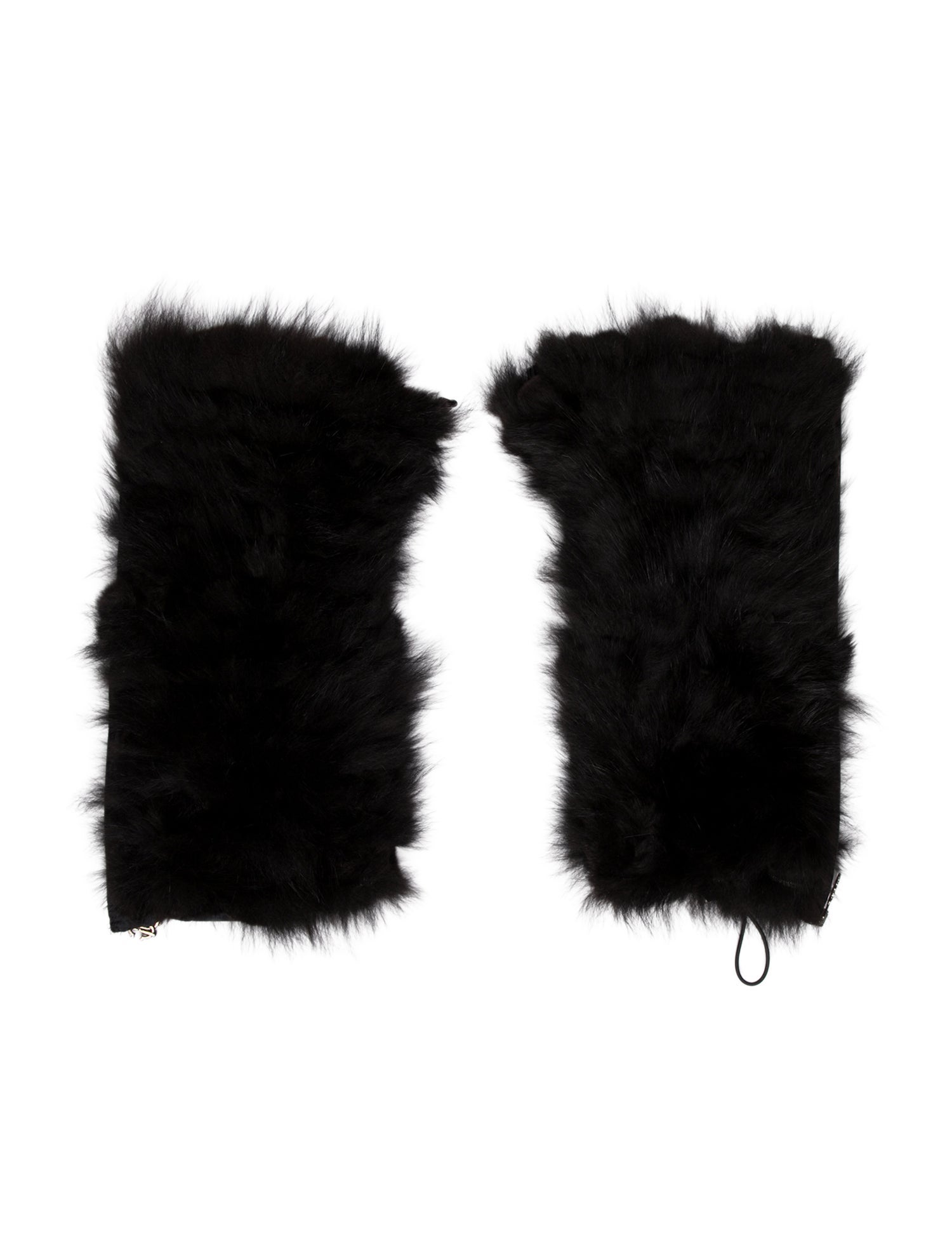 Roberto Cavalli Fox Fur Leg Warmers