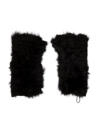 Roberto Cavalli Fox Fur Leg Warmers