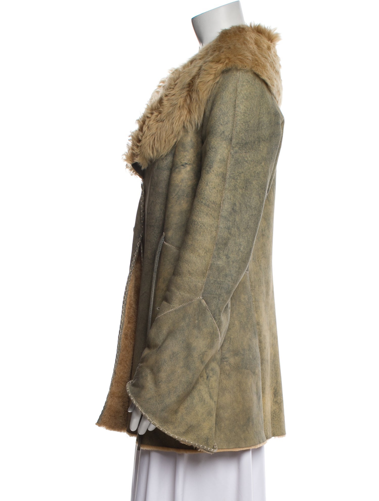 Roberto Cavalli Vintage Late 1990's - Early 2000's Faux Fur Jacket