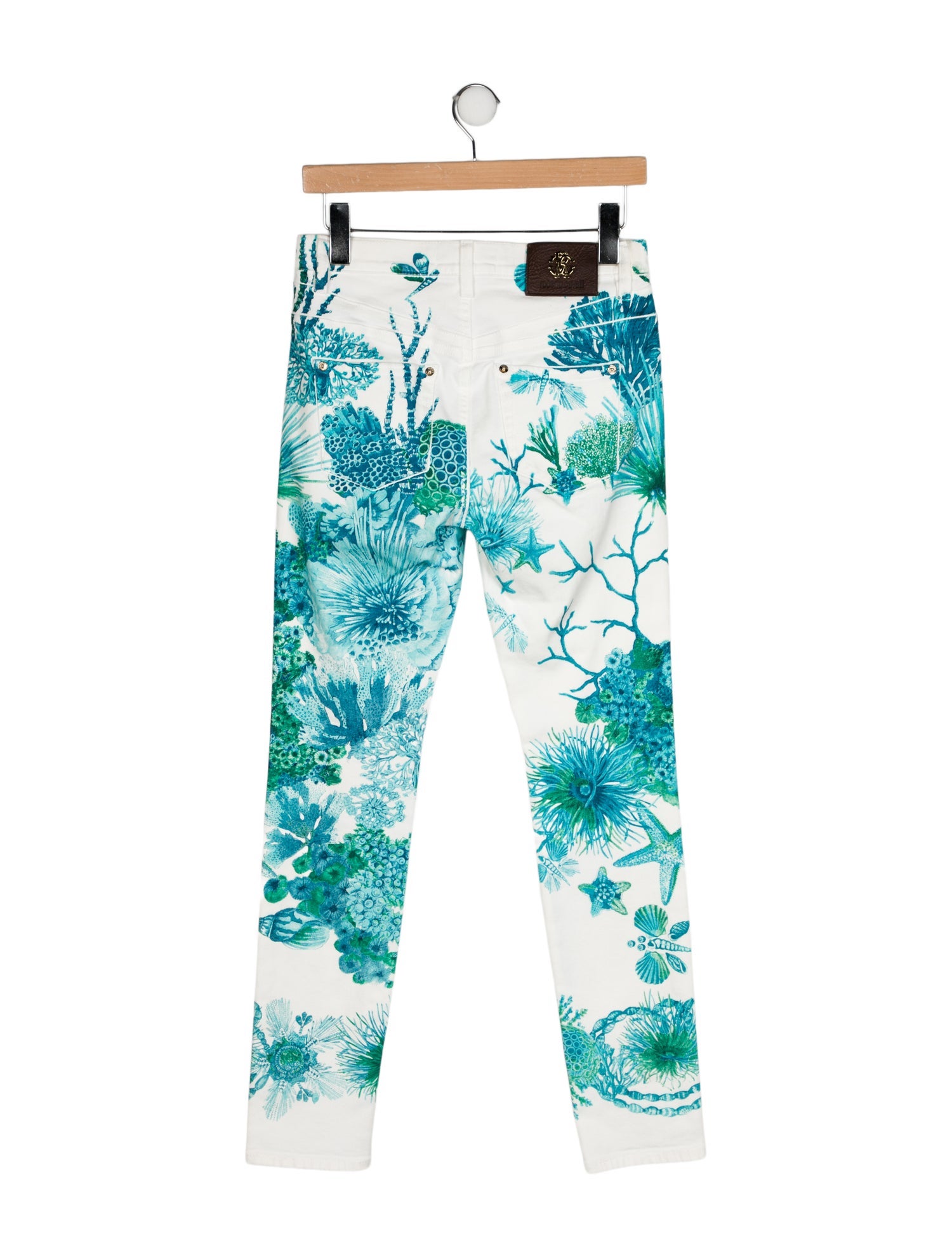 Roberto Cavalli Mid-Rise Skinny Leg Jeans