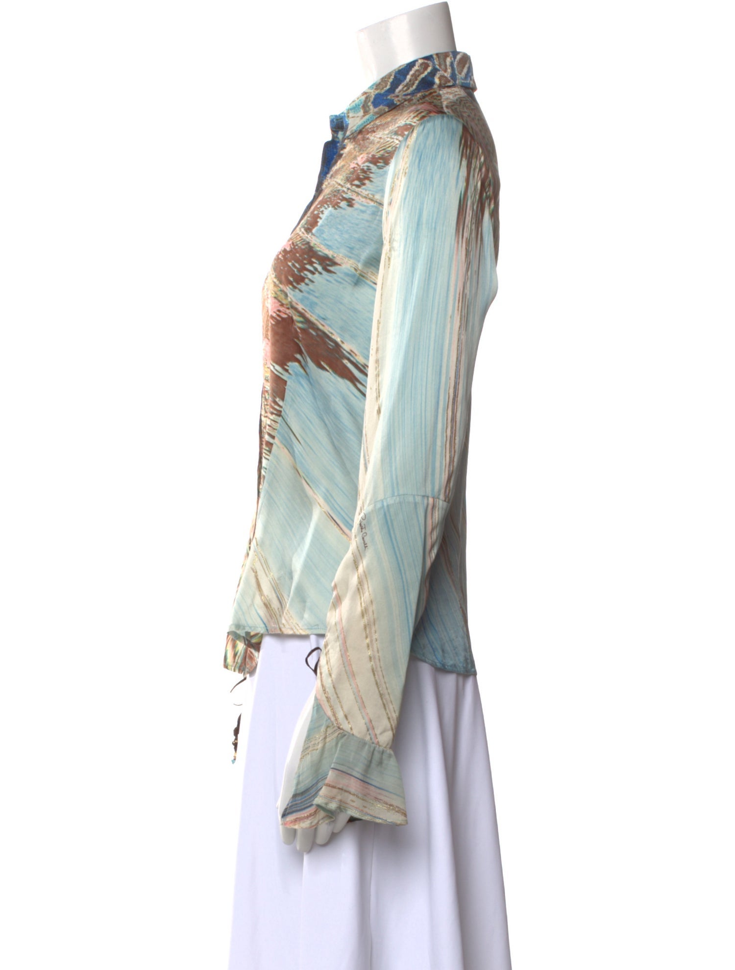 Roberto Cavalli Vintage 2004 Button-Up Top