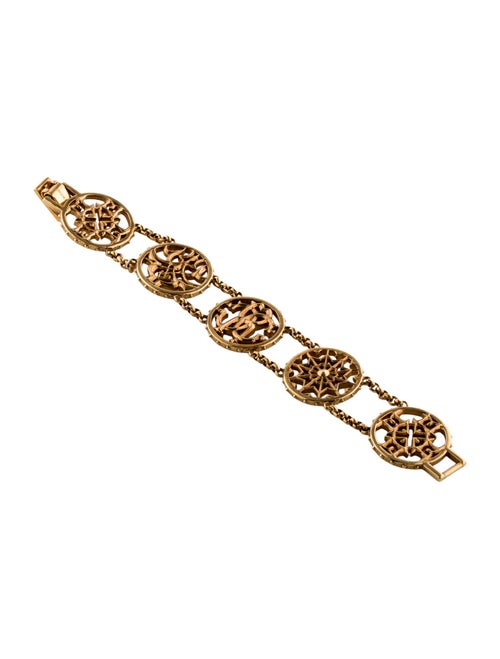 Roberto Cavalli Logo Link Bracelet